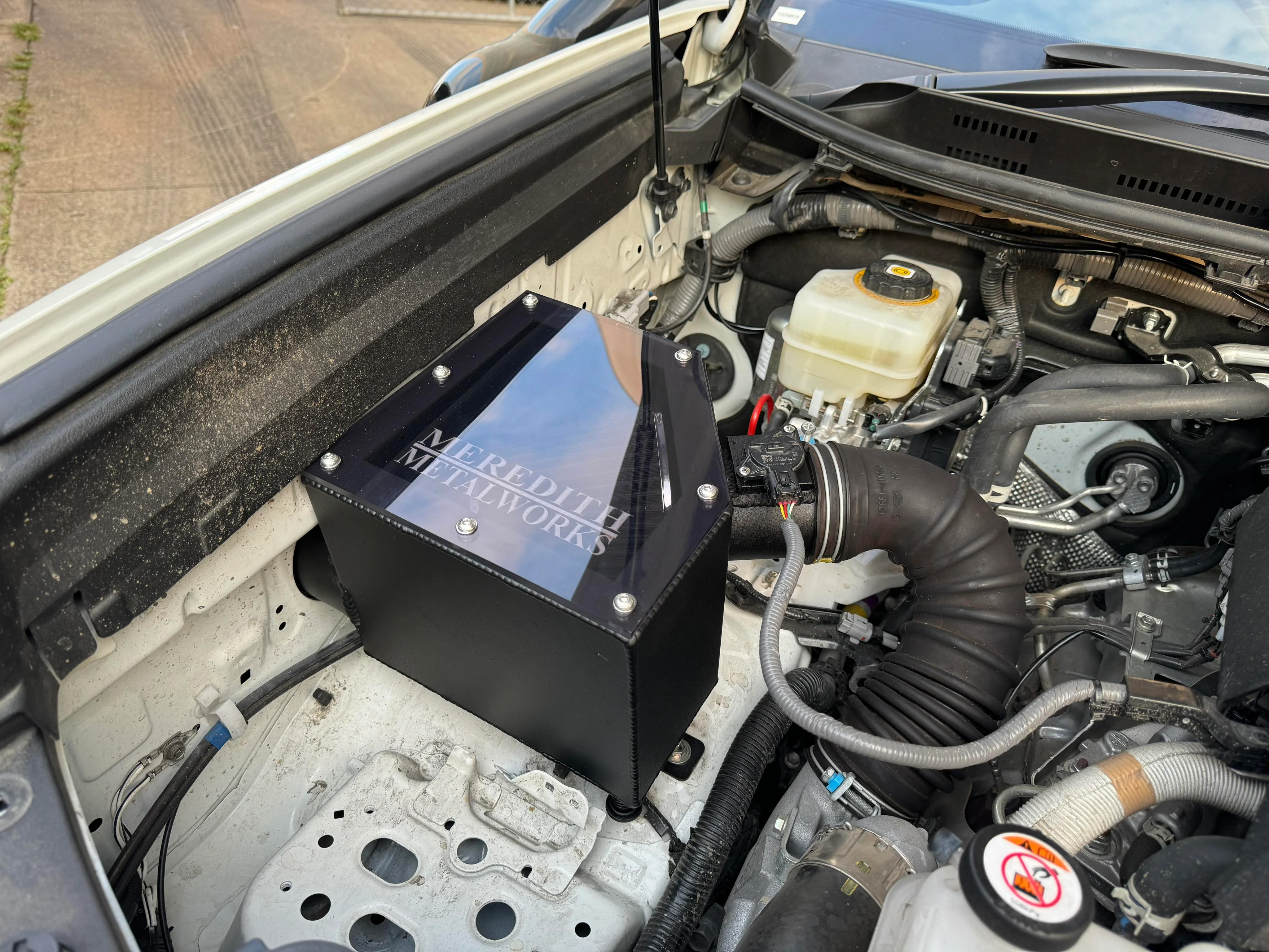Toyota Prado (2009-2023) 150 Series Land cruiser Prado Aluminium Airbox - Meredith Metalworks