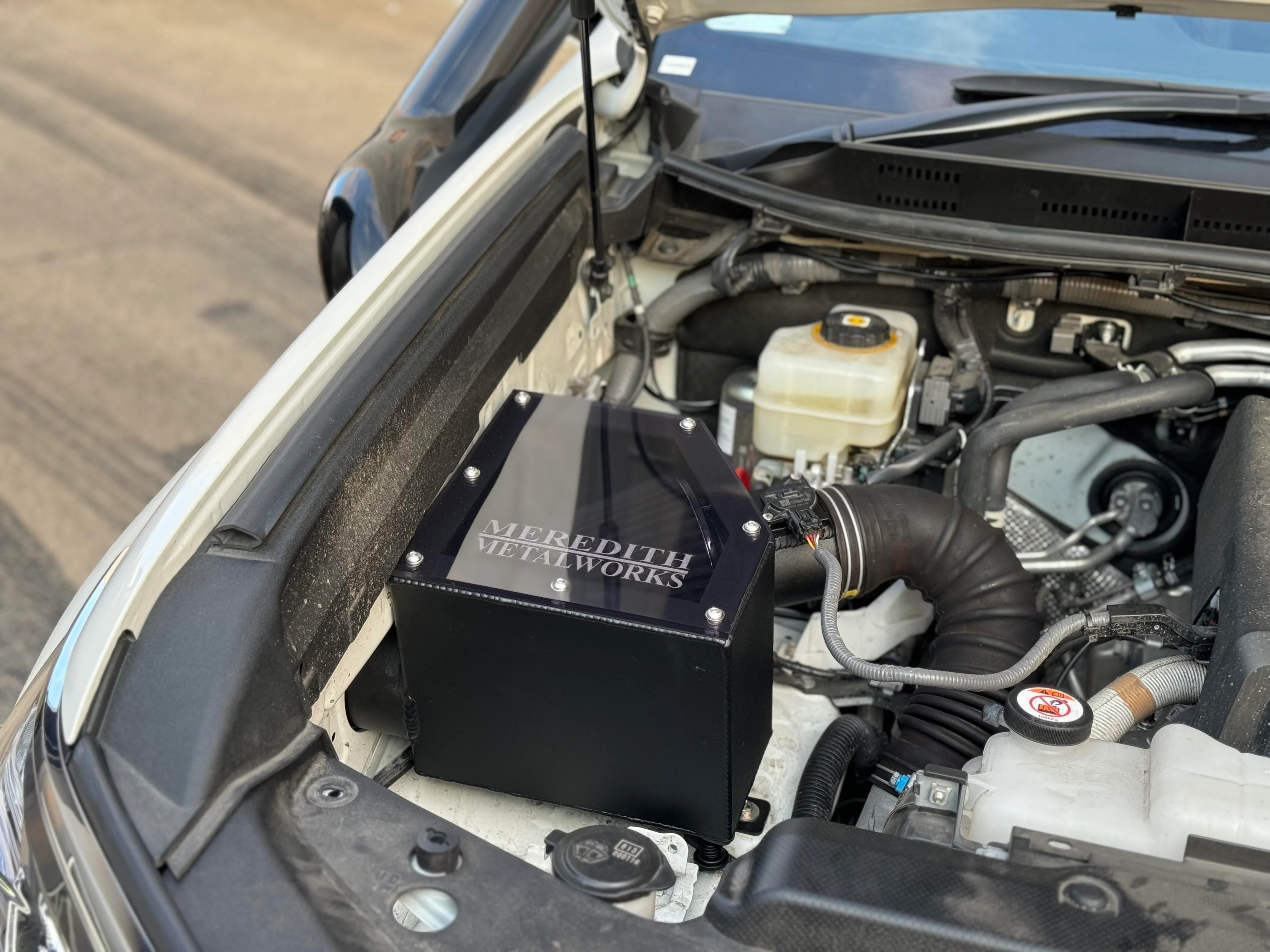 Toyota Prado (2009-2023) 150 Series Land cruiser Prado Aluminium Airbox - Meredith Metalworks - Image 2