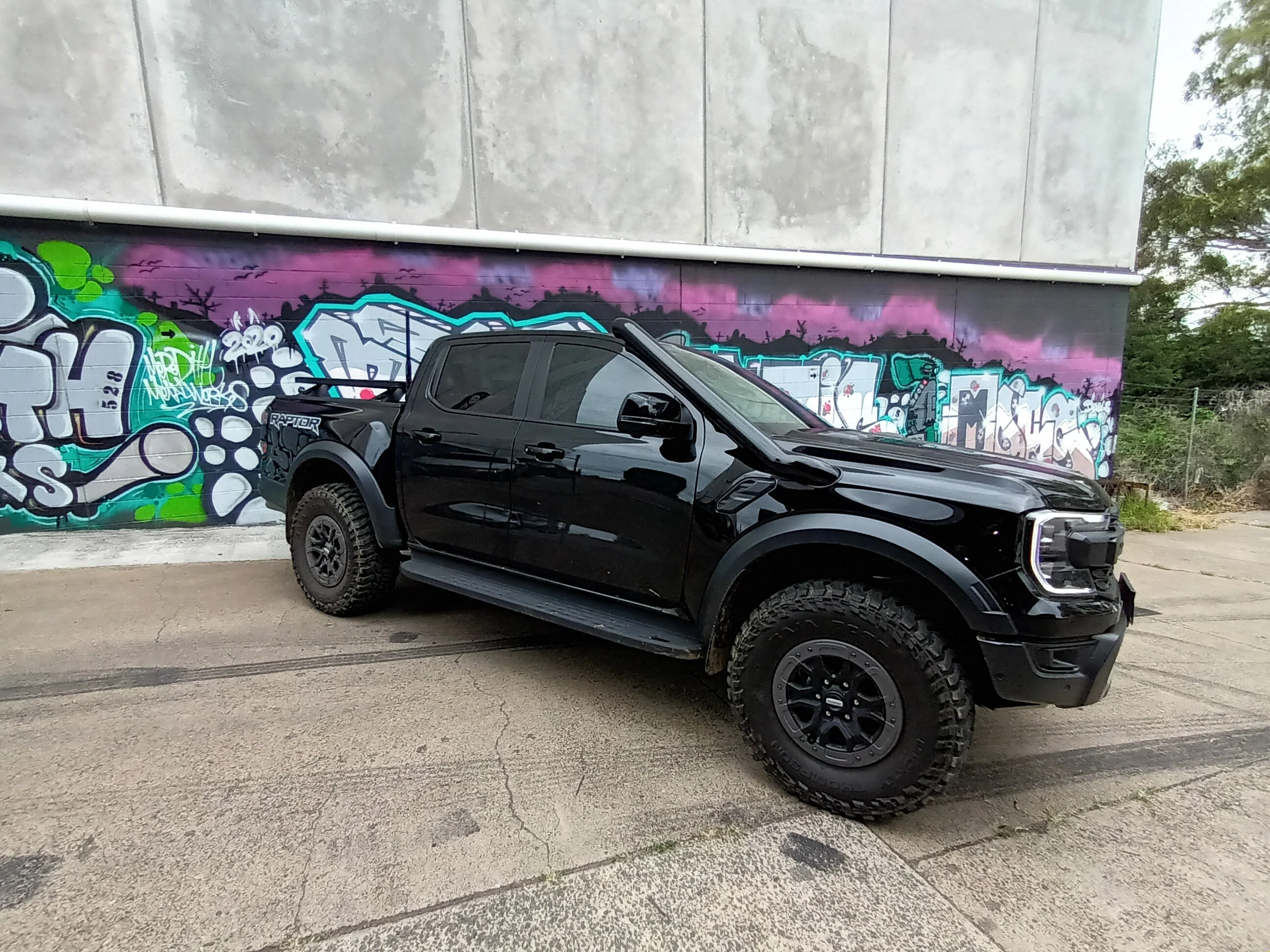 Ford Ranger (2022-2025) Next Gen RAPTOR 4" Stainless Steel Snorkel Kit - Meredith Metalworks - Image 4