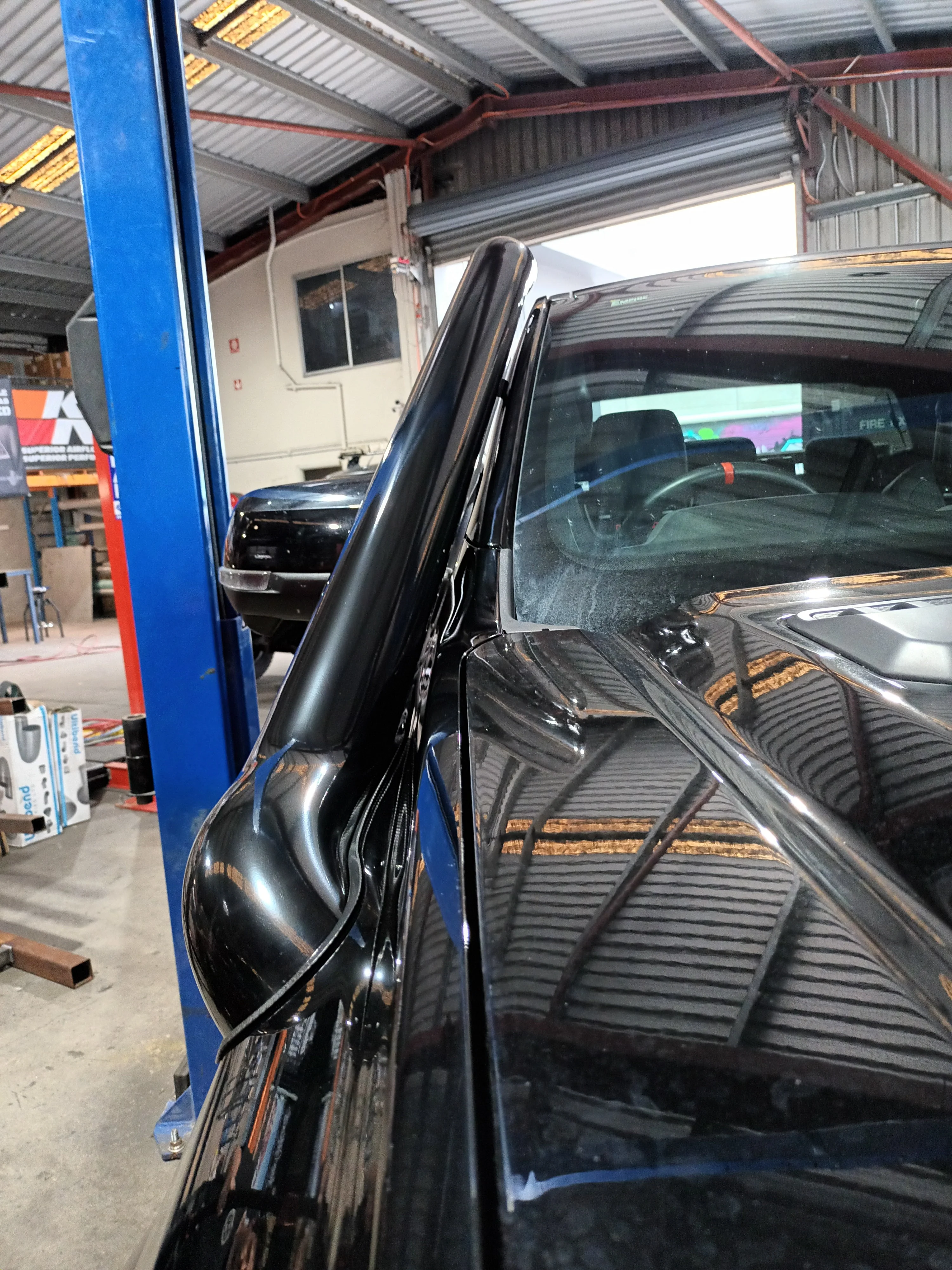 Ford Ranger (2022-2025) Next Gen RAPTOR 4" Stainless Steel Snorkel Kit - Meredith Metalworks - Image 5
