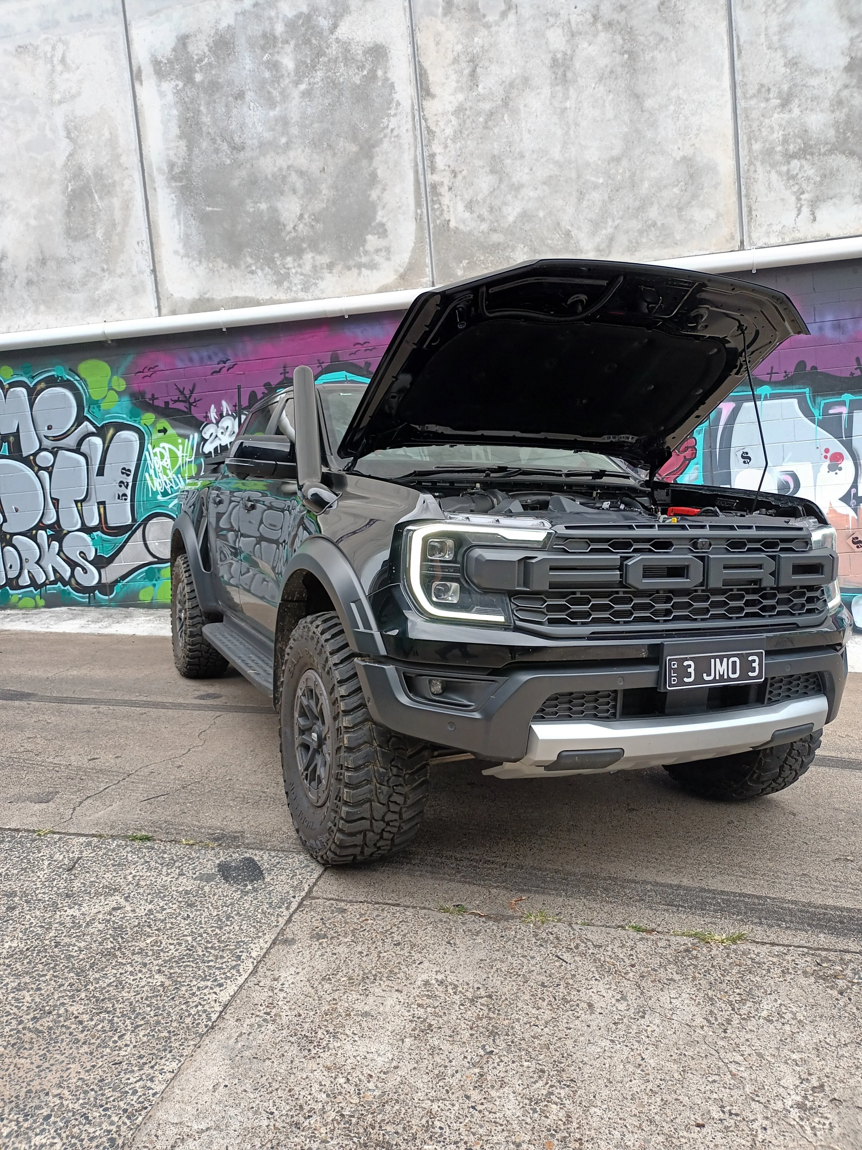 Ford Ranger (2022-2025) Next Gen RAPTOR 4" Stainless Steel Snorkel Kit - Meredith Metalworks - Image 6