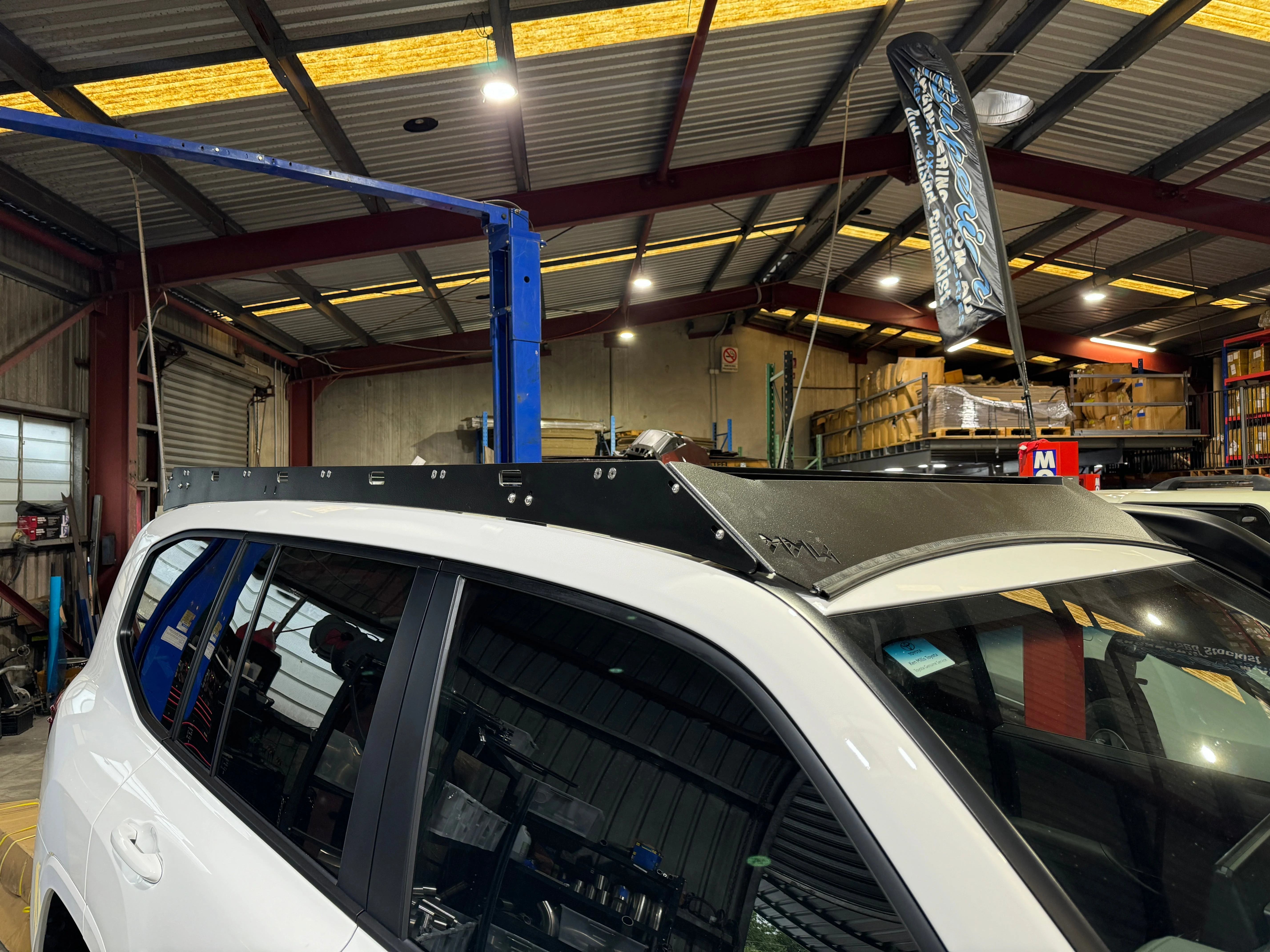 Toyota Landcruiser (2021-2025) 300 Series Landcruiser Slim Line Roof Rack - Meredith Metalworks