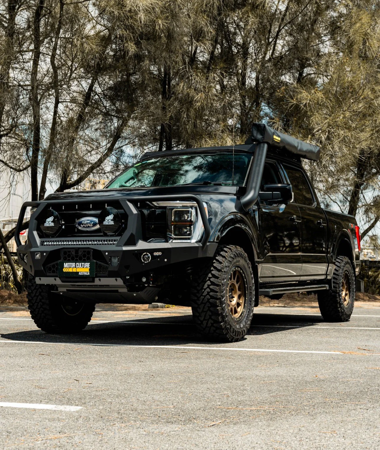 Ford F-150 (2023-2025) 5" Ford F-150 (2023MY) Stainless Steel Snorkel Kit - Meredith Metalworks - Image 2