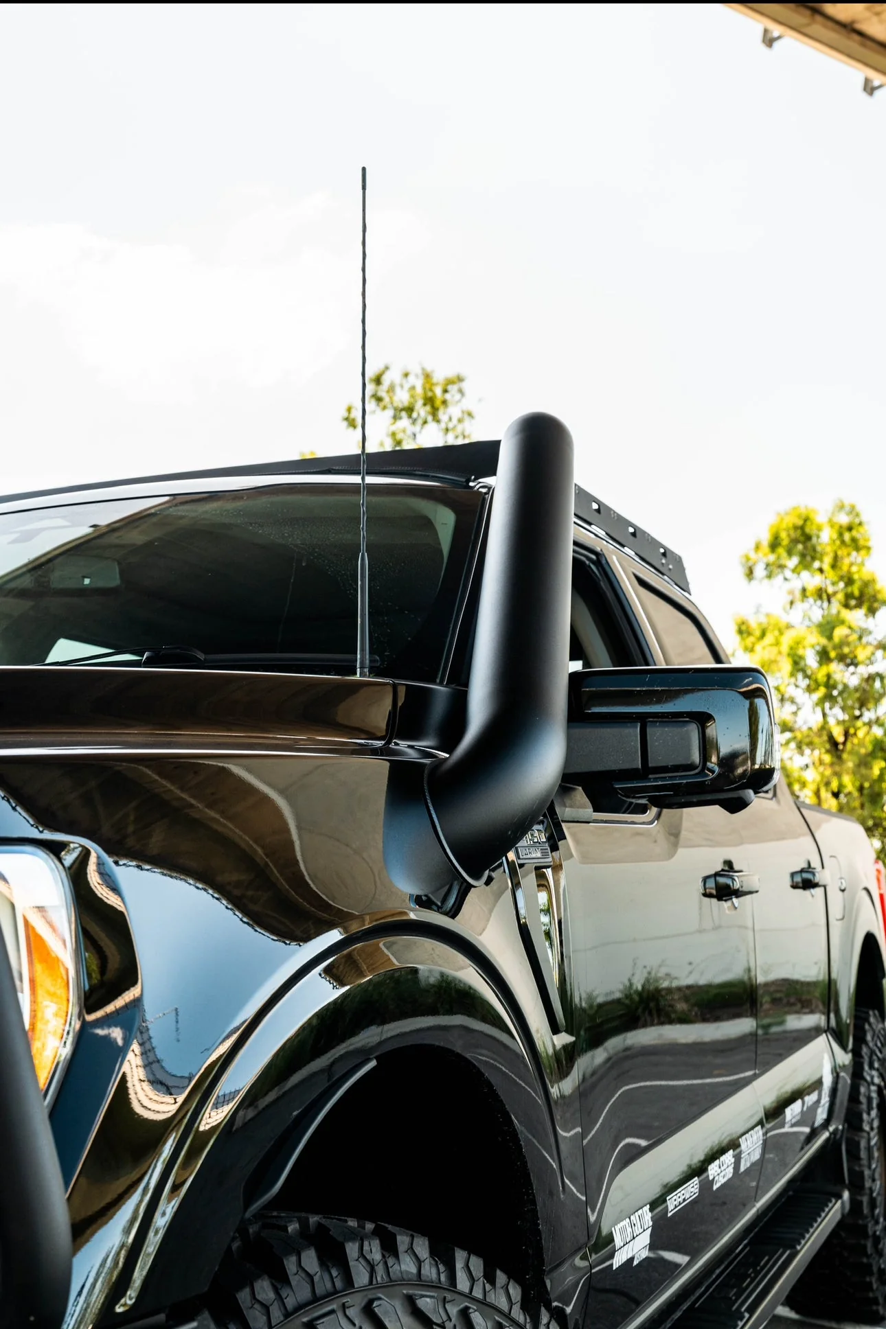 Ford F-150 (2023-2025) 5" Ford F-150 (2023MY) Stainless Steel Snorkel Kit - Meredith Metalworks - Image 5
