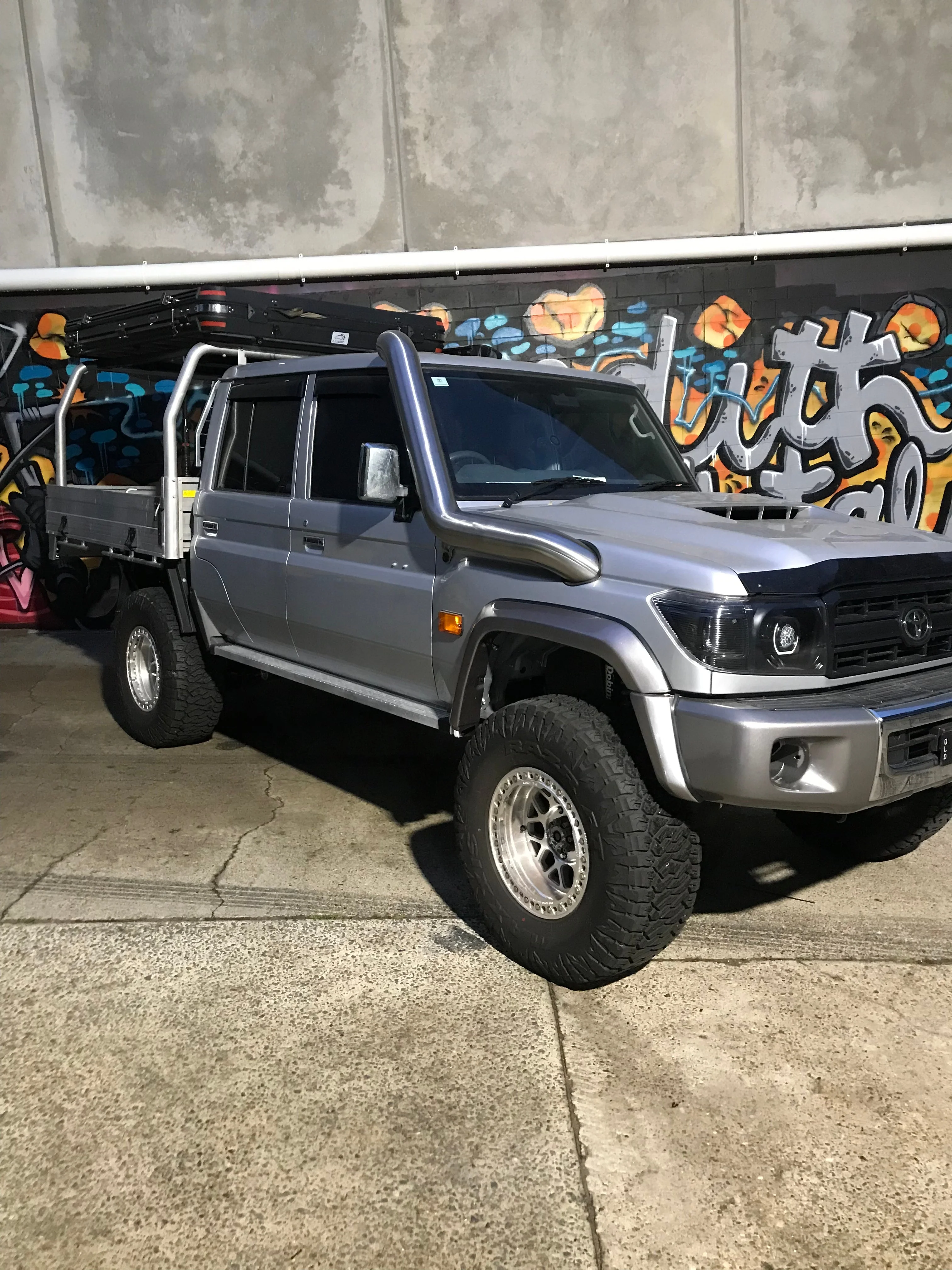 Toyotoa Landcruiser (1999-2022) 5" 76/78/79 Series Landcruiser Stainless Steel Snorkel Kit - Meredith Metalworks