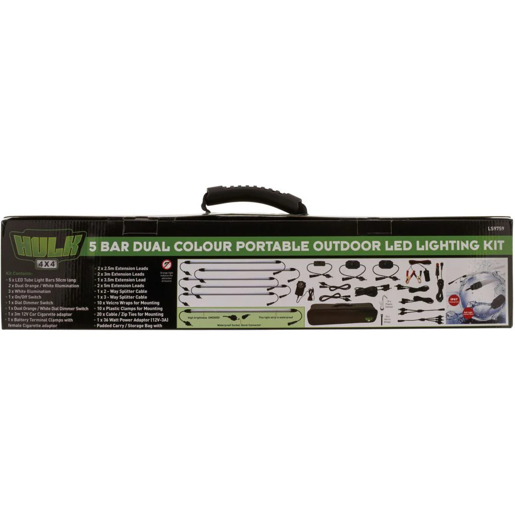 5 Tube Dual Colour LED Lighting Kit - Image 4