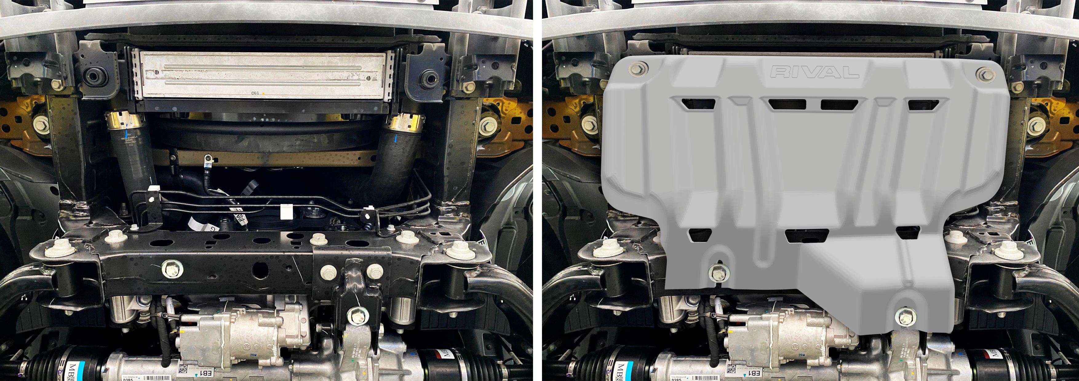 Ford Ranger (2022-2025) Aluminium Radiator Underbody Armour Ford Ranger Next Gen / Everest Next Gen - Image 2