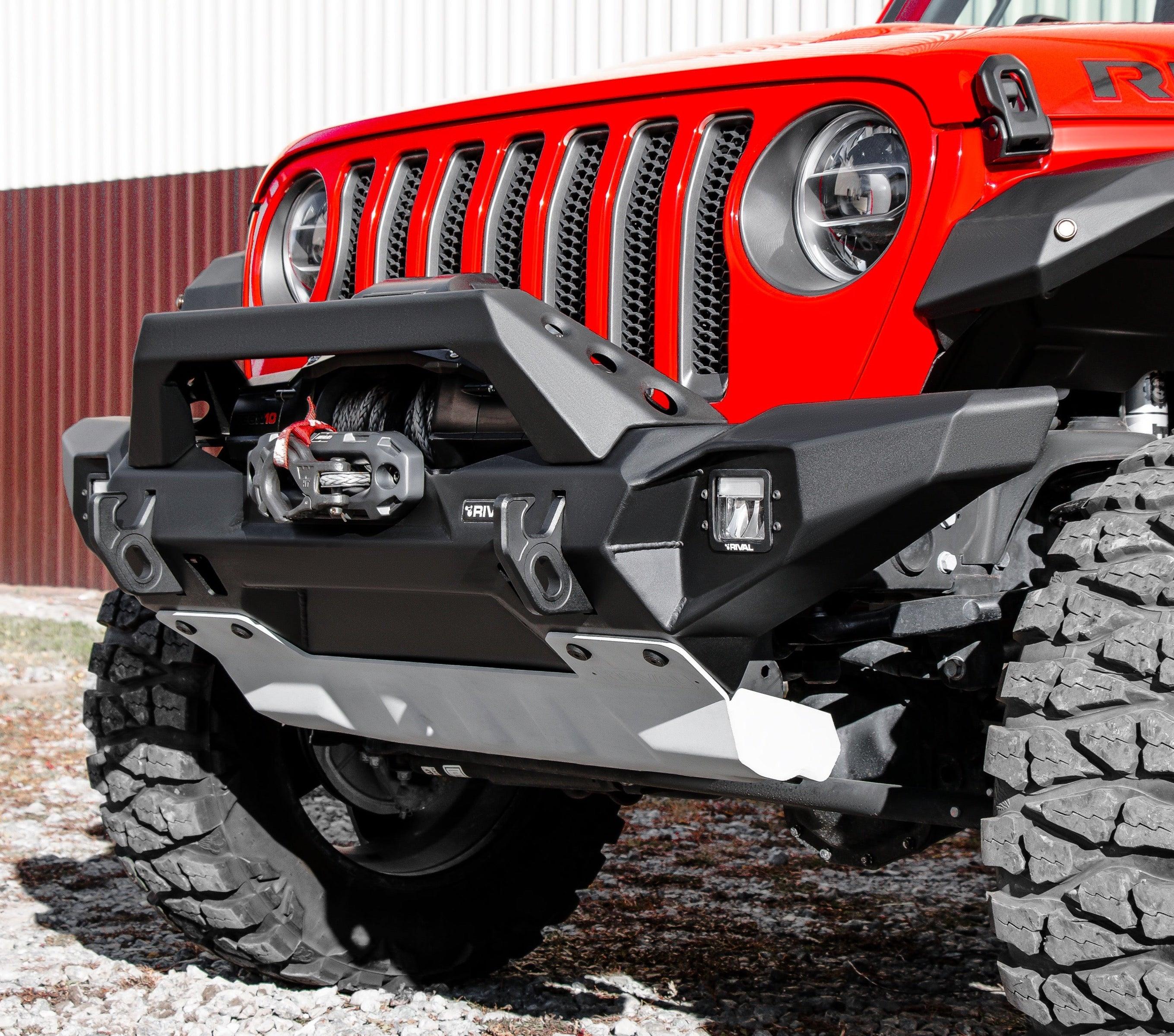 Jeep Wrangler (ALL YEARS) Aluminium Front Bumper Jeep Wrangler JL JK Gladiator