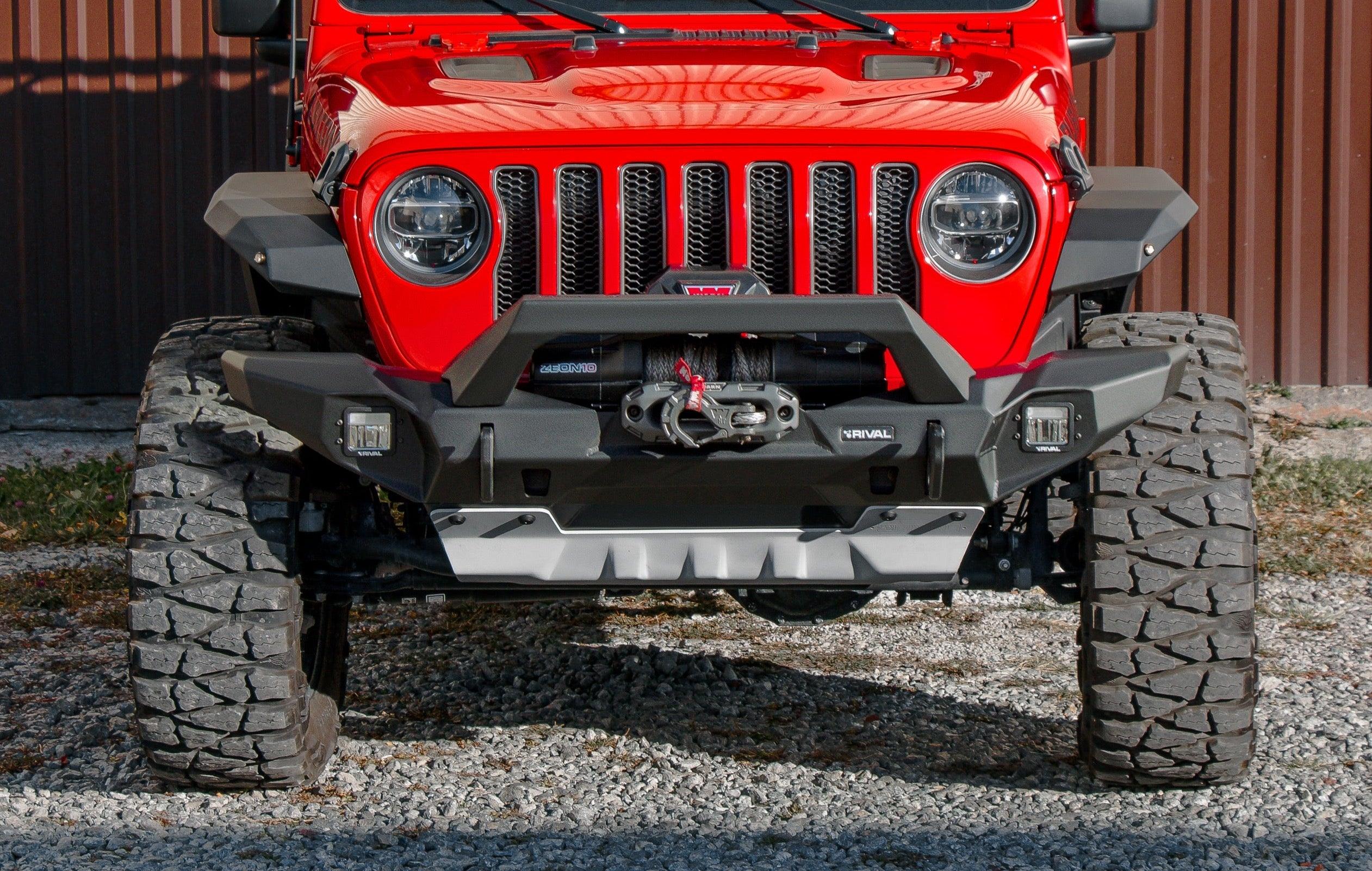Jeep Wrangler (ALL YEARS) Aluminium Front Bumper Jeep Wrangler JL JK Gladiator - Image 3