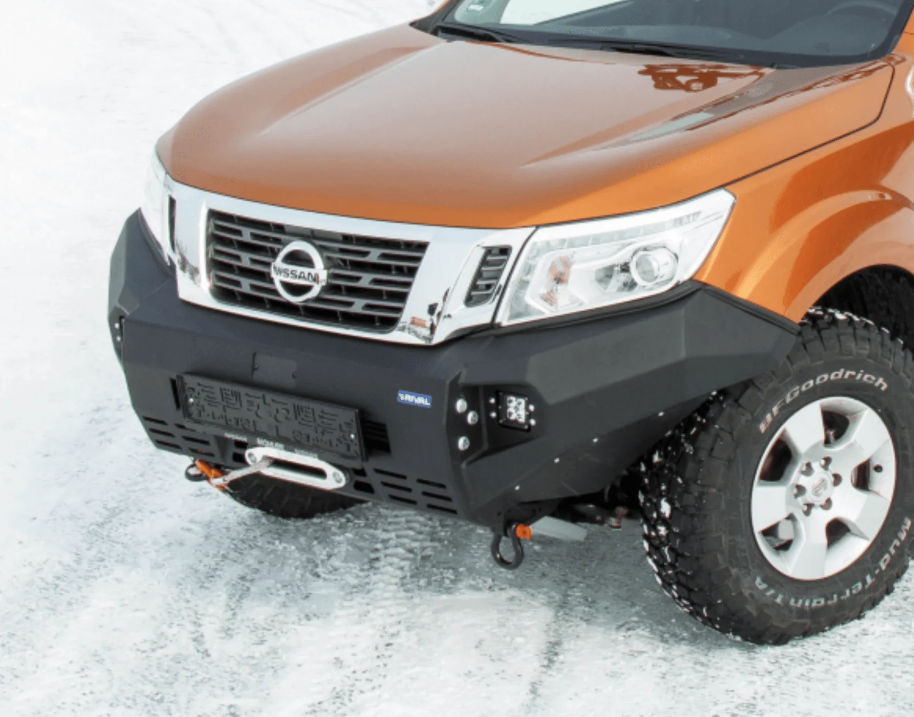 Nissan Navara (2015-2019) Aluminium Front Bumper Nissan Navara NP300 D23 2015-2019 - Image 4