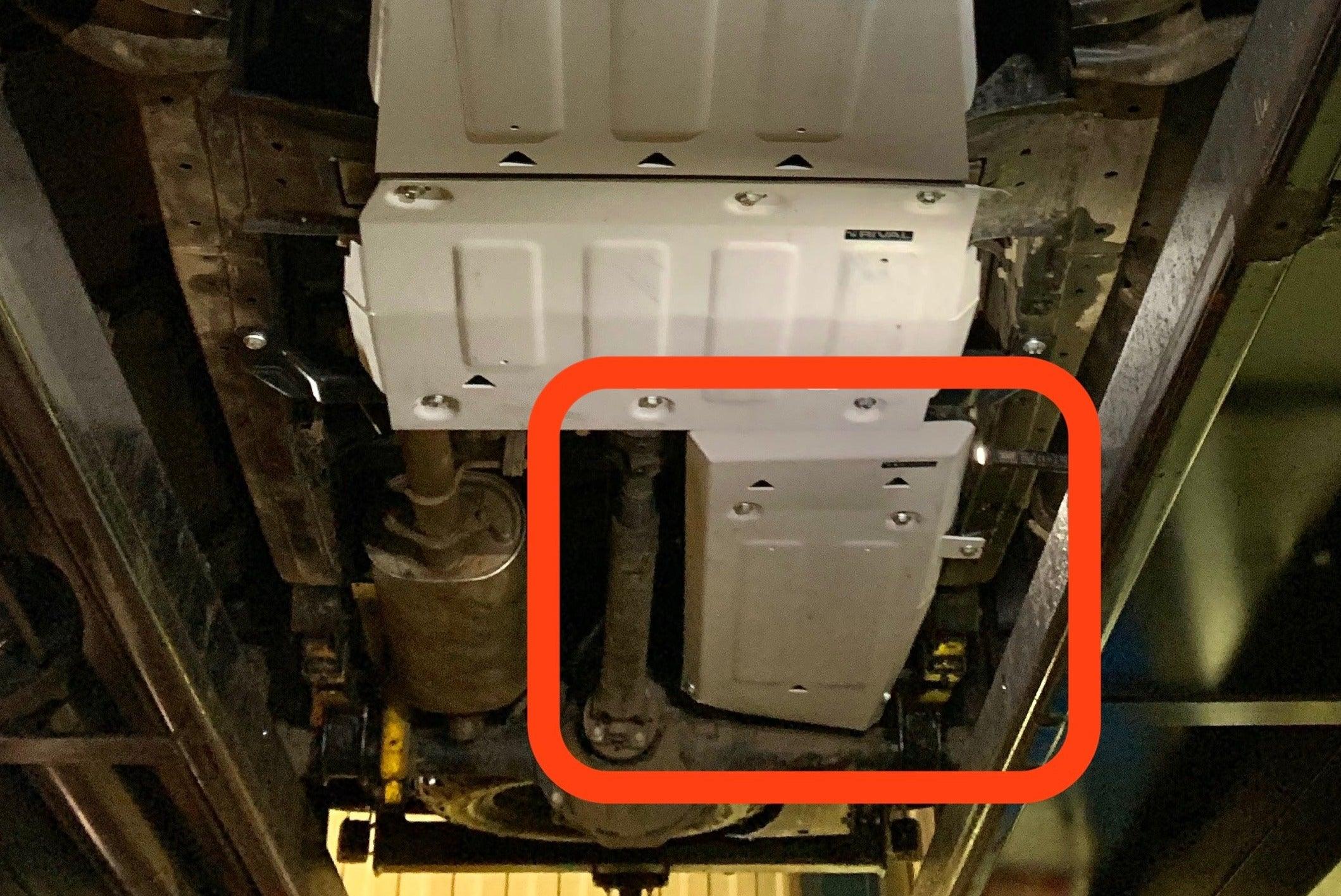 Ford Ranger 2012-2025) Aluminium Fuel Tank Underbody Armour Ford Ranger PX1 PX2 PX3 - Image 2