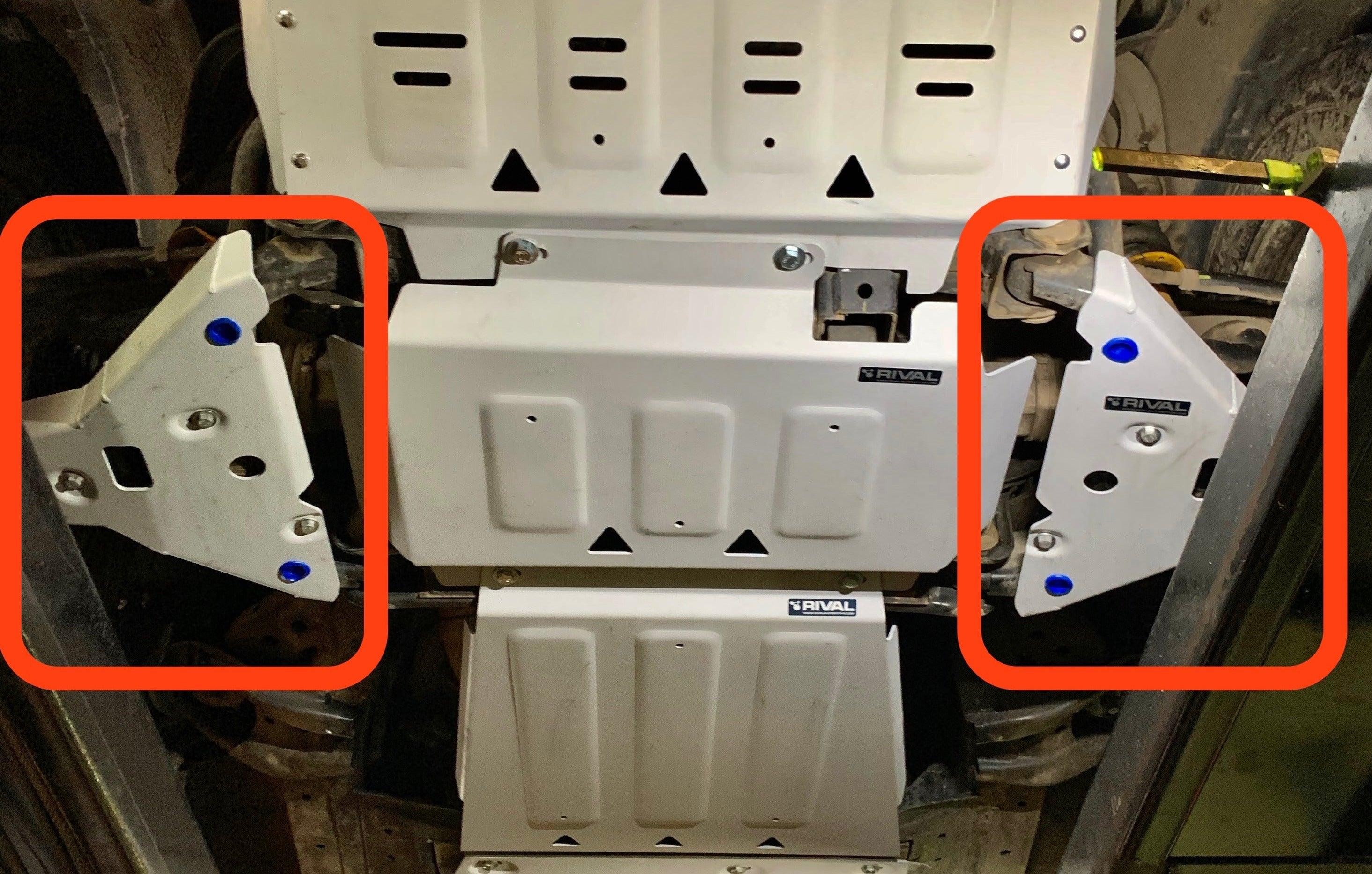 Ford Ranger (2012-2022) Aluminium Lower Control Underbody Armour Ford Ranger PX1 PX2 PX3 - Image 2