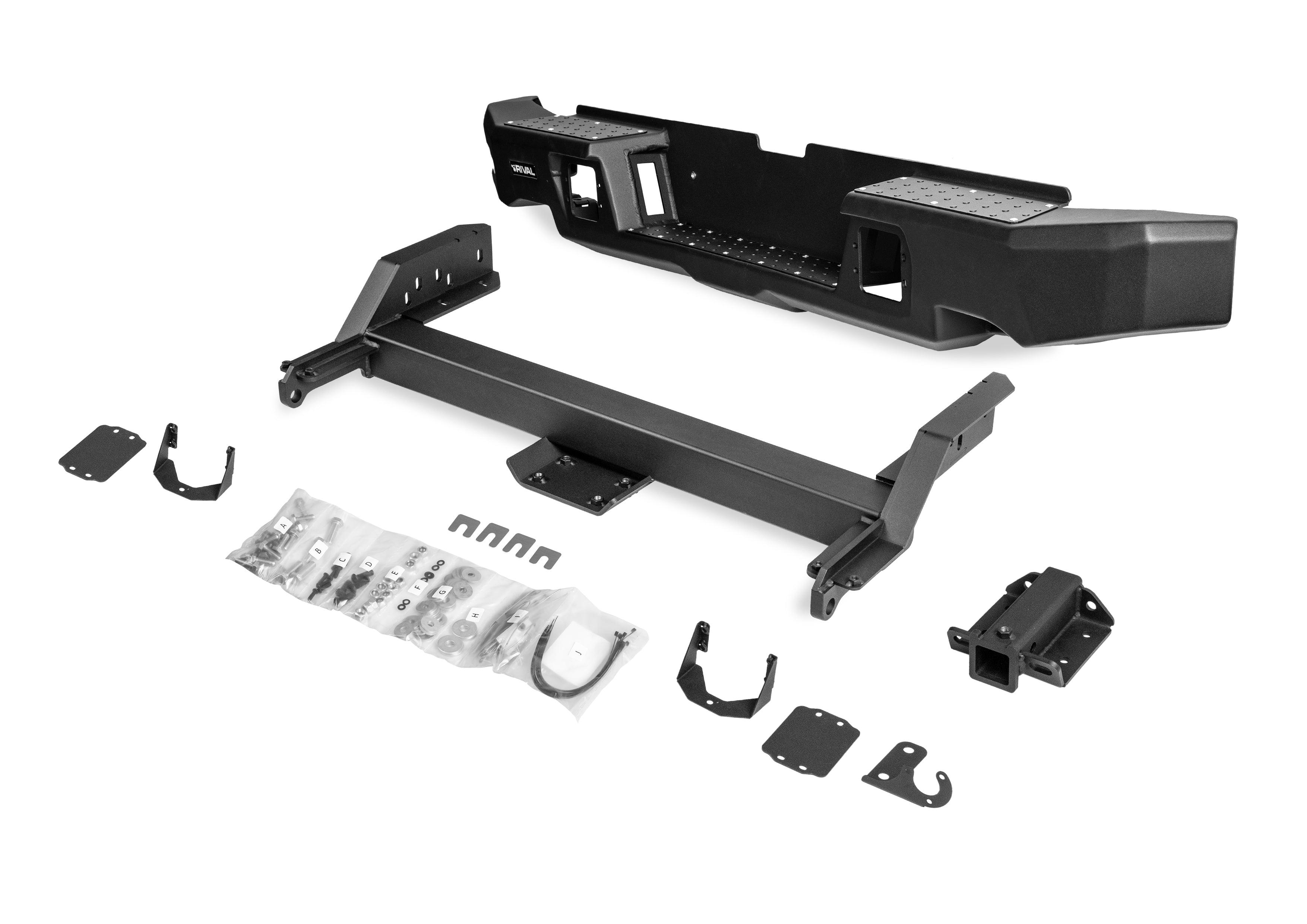Mitsubishi Triton (2015-2018) Aluminium Rear Bumper Mitsubishi Triton MQ 2015-2018