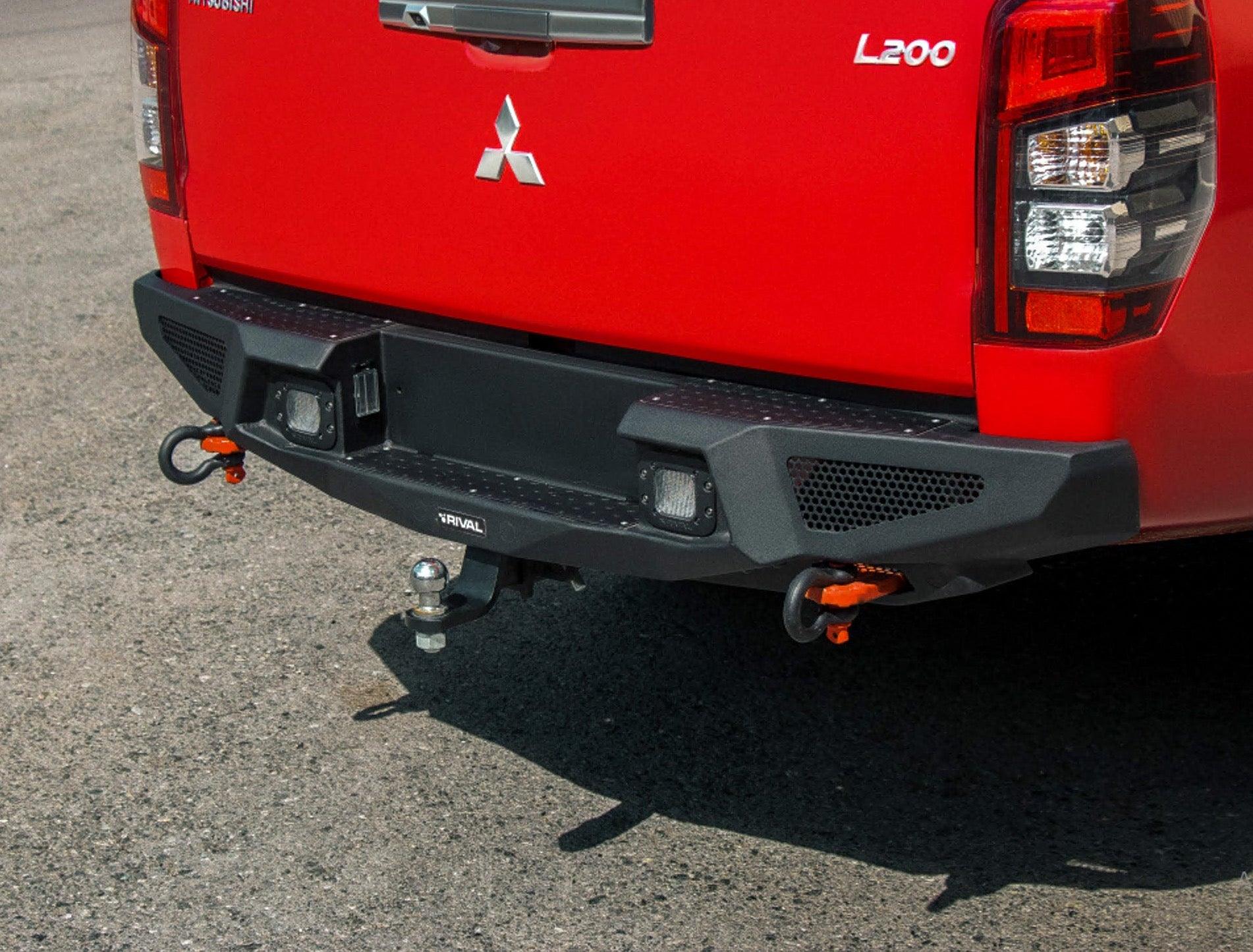 Mitsubishi Triton (2019-2022) Aluminium Rear Bumper Mitsubishi Triton MR 2019+ (not compatible with sonar sensors) - Image 2