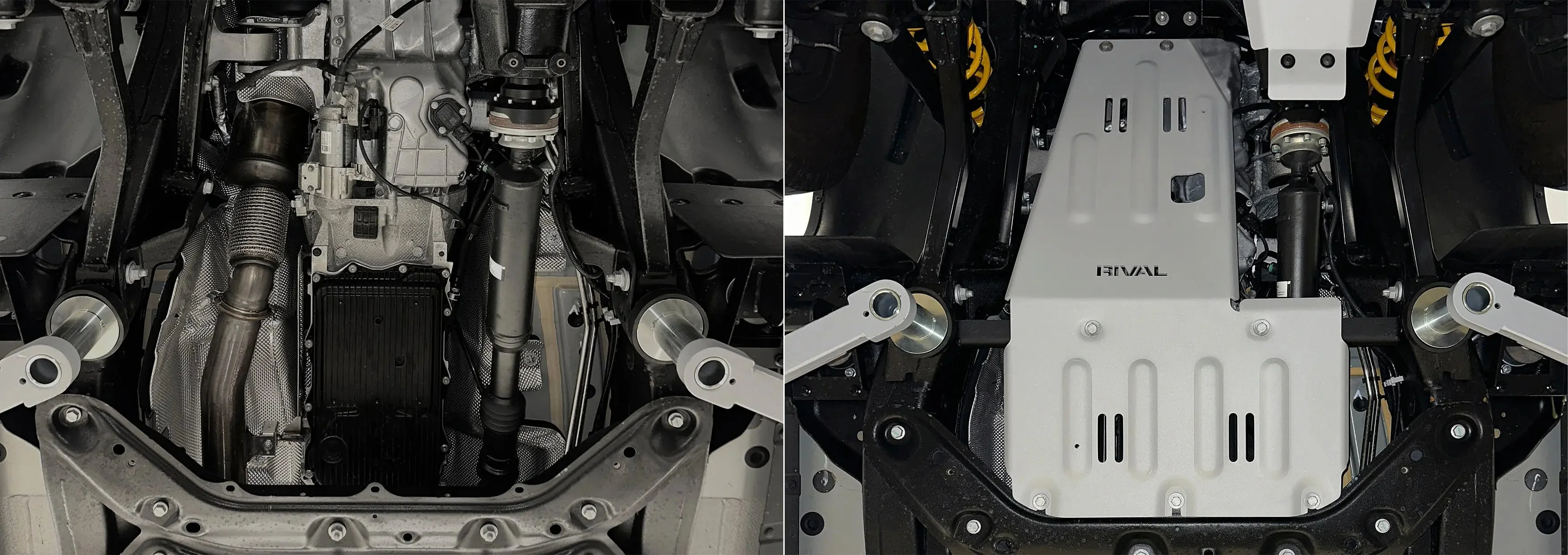 Aluminum Engine Transmission Catalytic Converter Bash Plate - Ineos Grenadier / Quartermaster (2023–Present) - Image 3