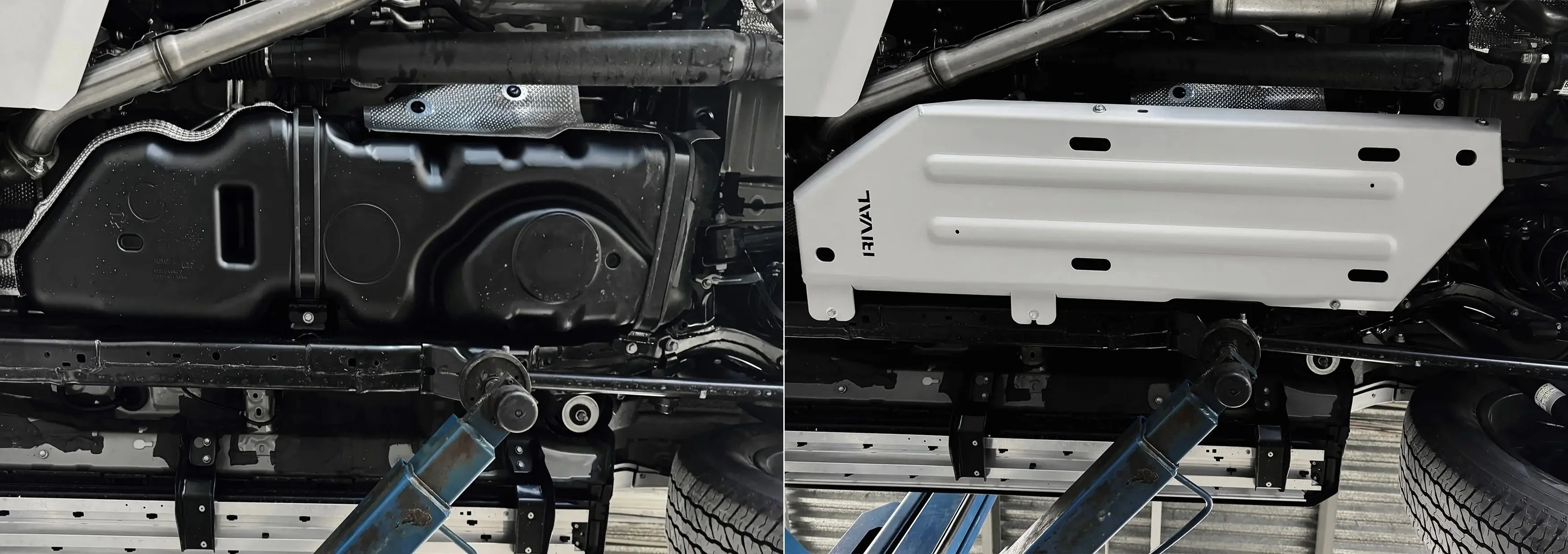Toyota Prado (2024-2030) 250 Series Aluminum Fuel Tank Bash Plate - TOYOTA LAND CRUISER 250; V-2.8D, AT, 4WD; 2024-PRESENT - Image 3