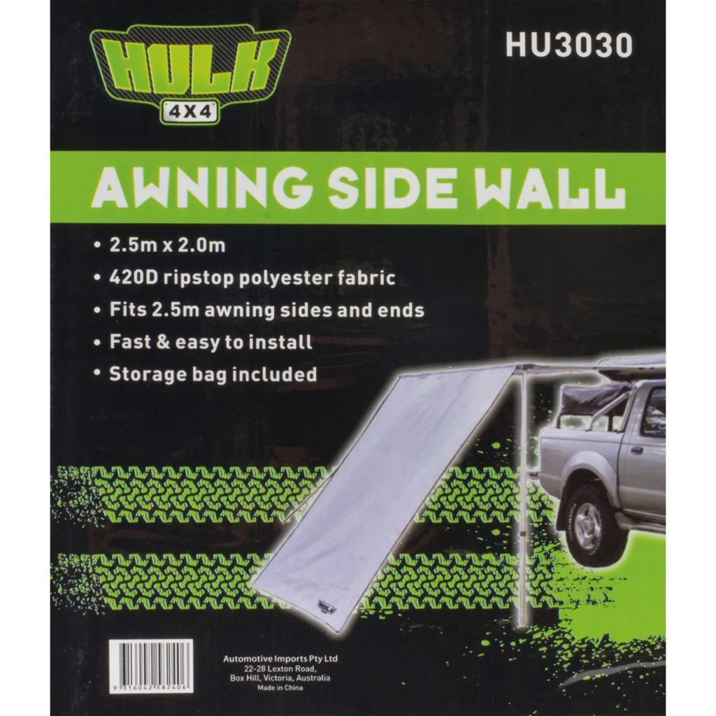Awning Side Wall