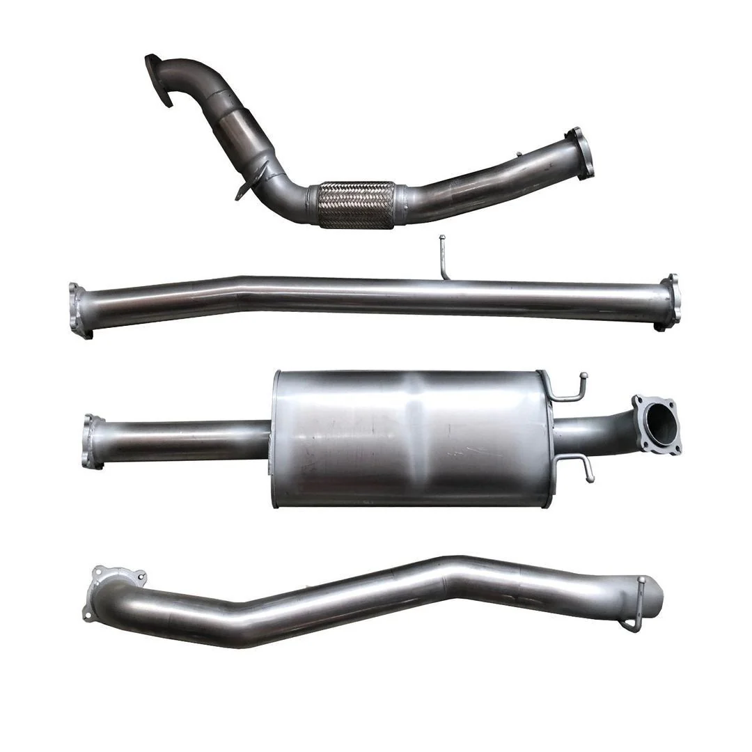 Mazda BT-50 (2011-2016) UP UR 3" Stainless Steel Turbo Back Exhaust System (Ballistic Exhaust Berklee Performance)