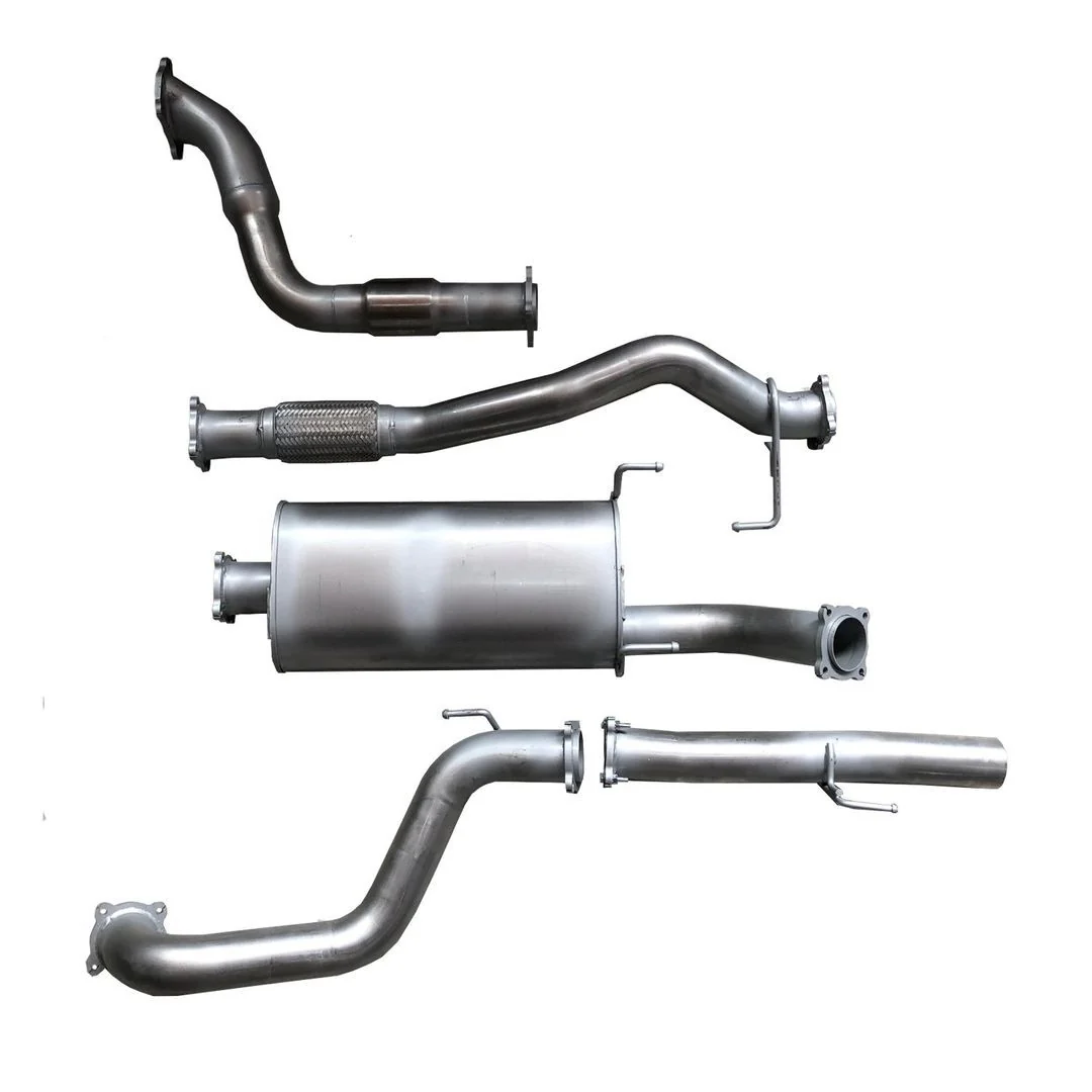 Toyota Landcruiser (2000-2007) 100 Series 4.2L (1HD-FTE) 3" Stainless Steel Turbo Back Exhaust System (Ballistic Exhaust - Berklee Performance)