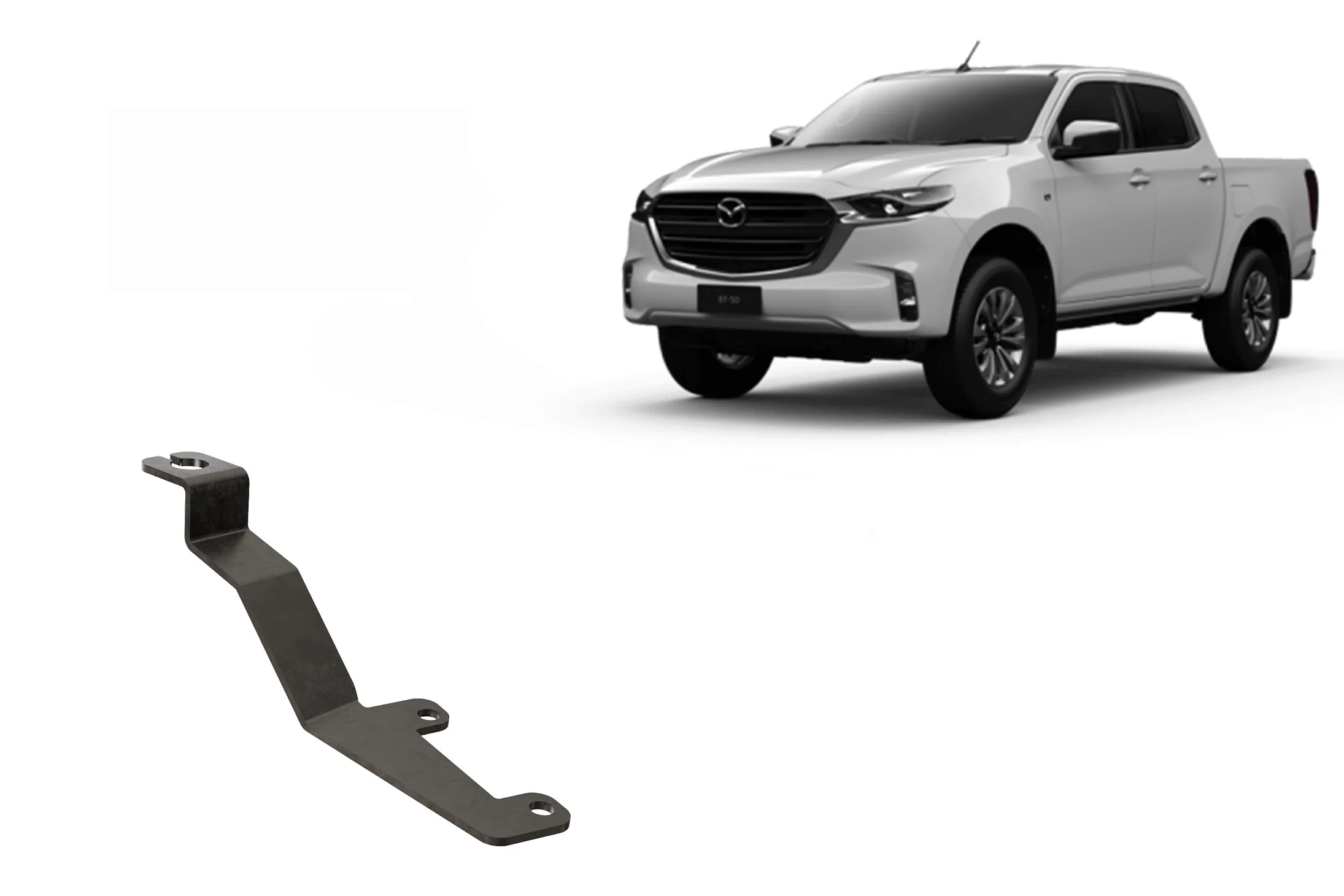 Mazda Bt50 2020 – Current Bonnet Aerial Mount Wedgetail
