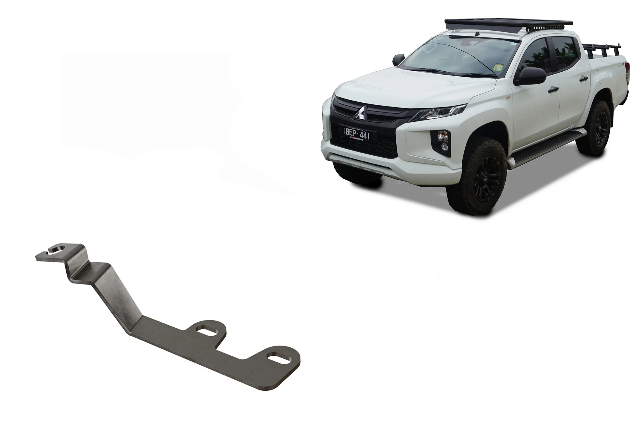 Mitsubish Triton 2015 -24 Bonnet Aerial Mount Wedgetail