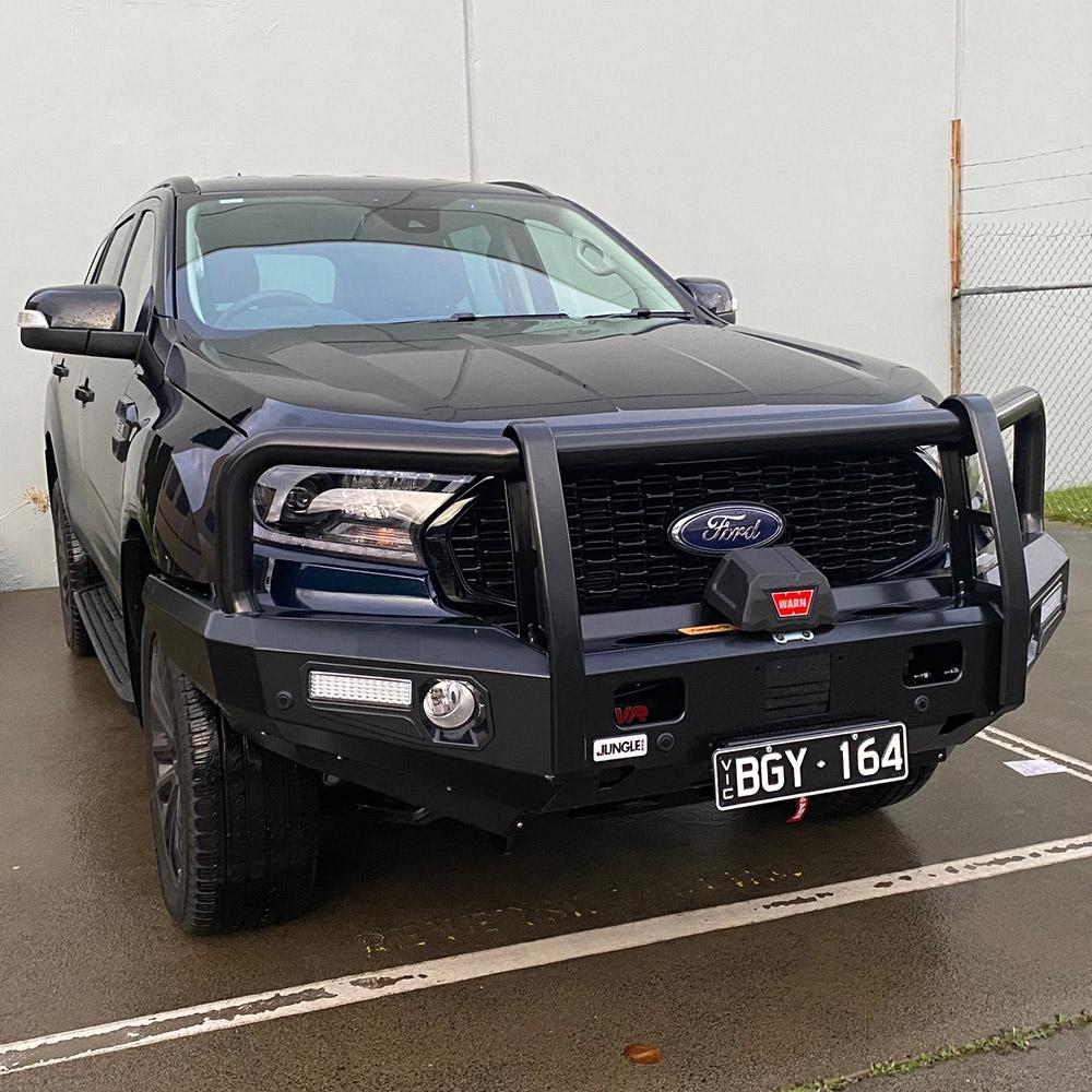 Ford Everest (2018-2021) Jungle 4x4 Commercial Bull Bar - Image 2