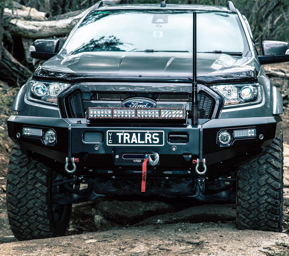 Ford Ranger (2015-2018) PX2 Jungle 4x4 Commercial Bull Bar - Image 4