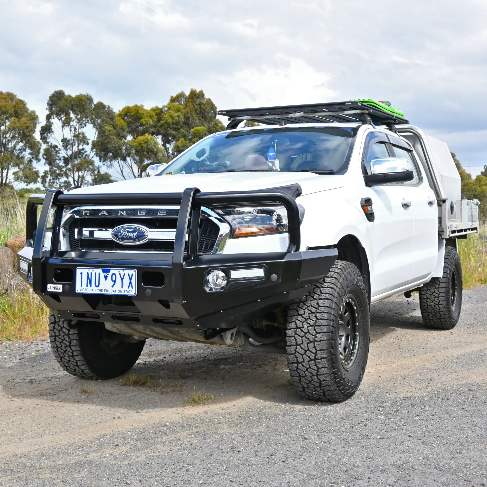 Ford Ranger (2015-2018) PX2 Jungle 4x4 Commercial Bull Bar - Image 5