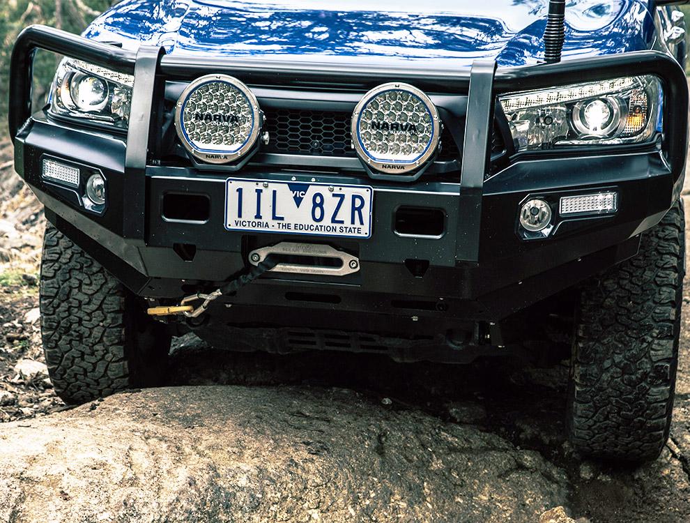Toyota Hilux (2015-2020) N80 Revo Jungle 4x4 Commercial Bull Bar - Image 2