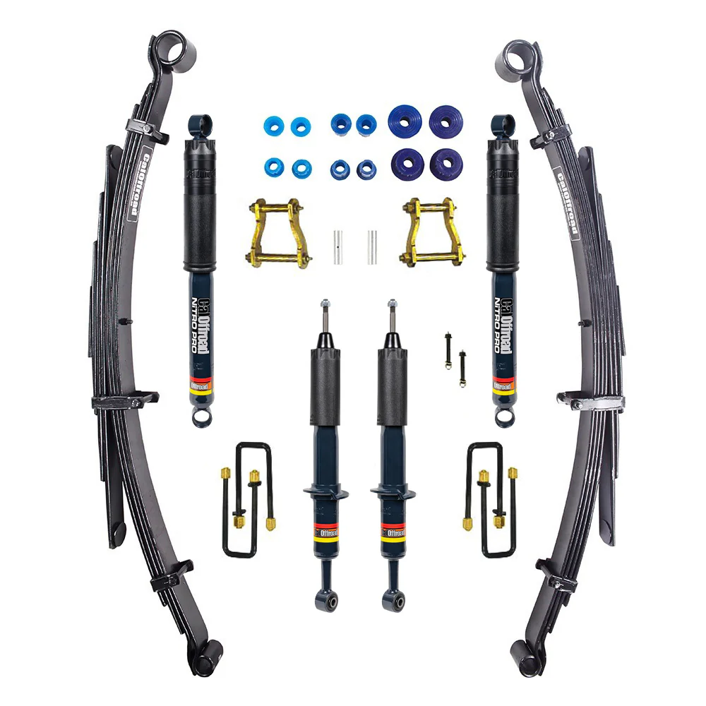 Toyota Hilux (2015-2025) N80 CalOffroad Nitro Pro Series 4x4 Lift Kit Tour Pack, 2 INCH Lift