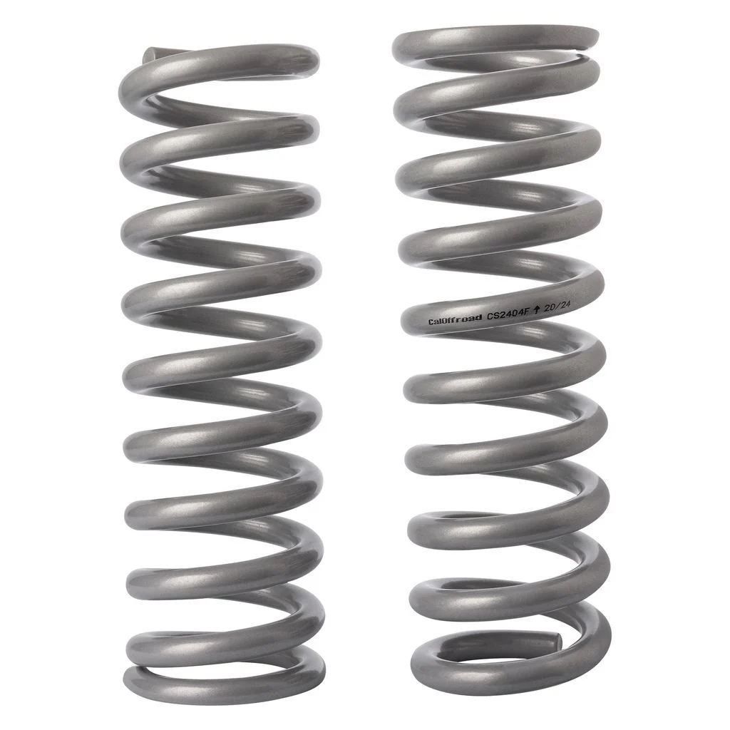 Nissan Navara (2015-On) Leaf Spring Rear CalOffroad Nitro Pro Series Front Coil Springs, RAISED, Light Duty - Image 3