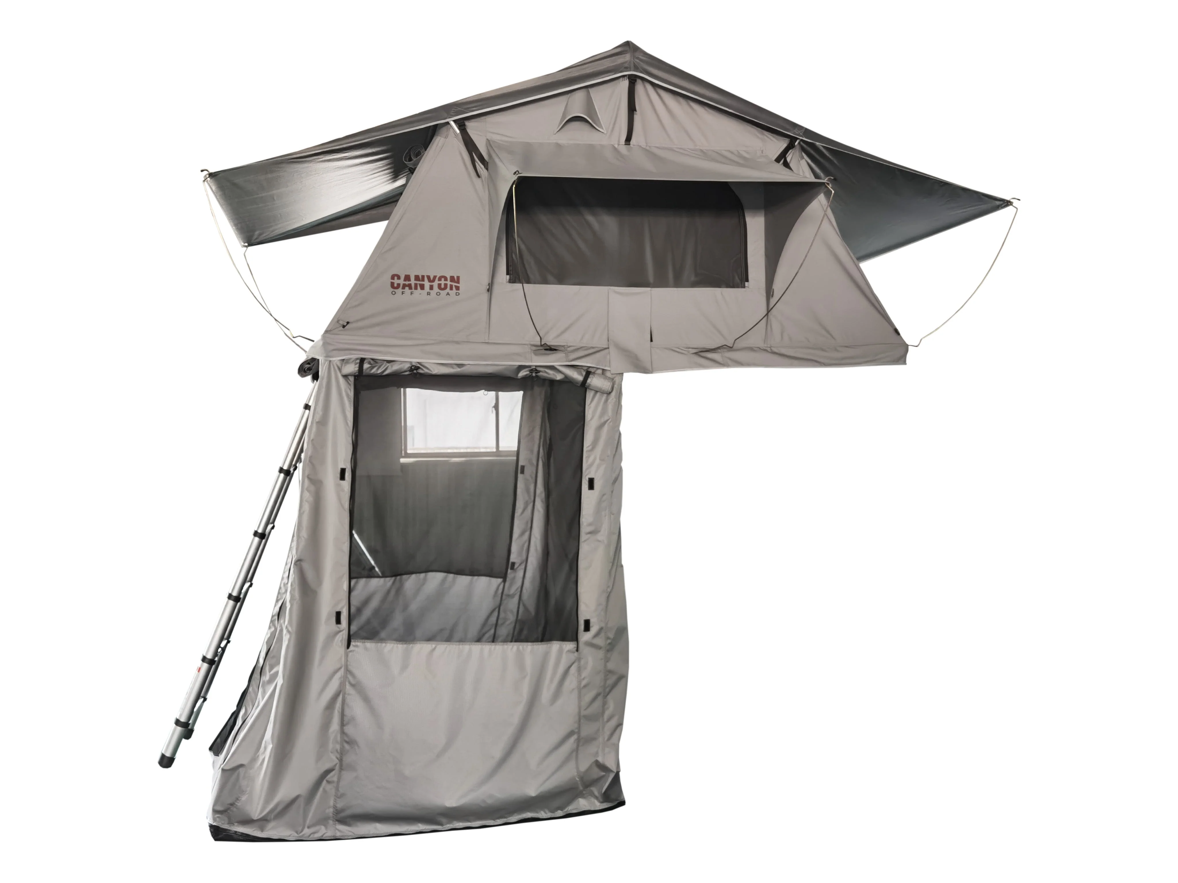 Canyon Off-Road Roof Top Tent To Suit Ford Ranger (2011-2021) Soft Shell & Hard Shell - Image 9