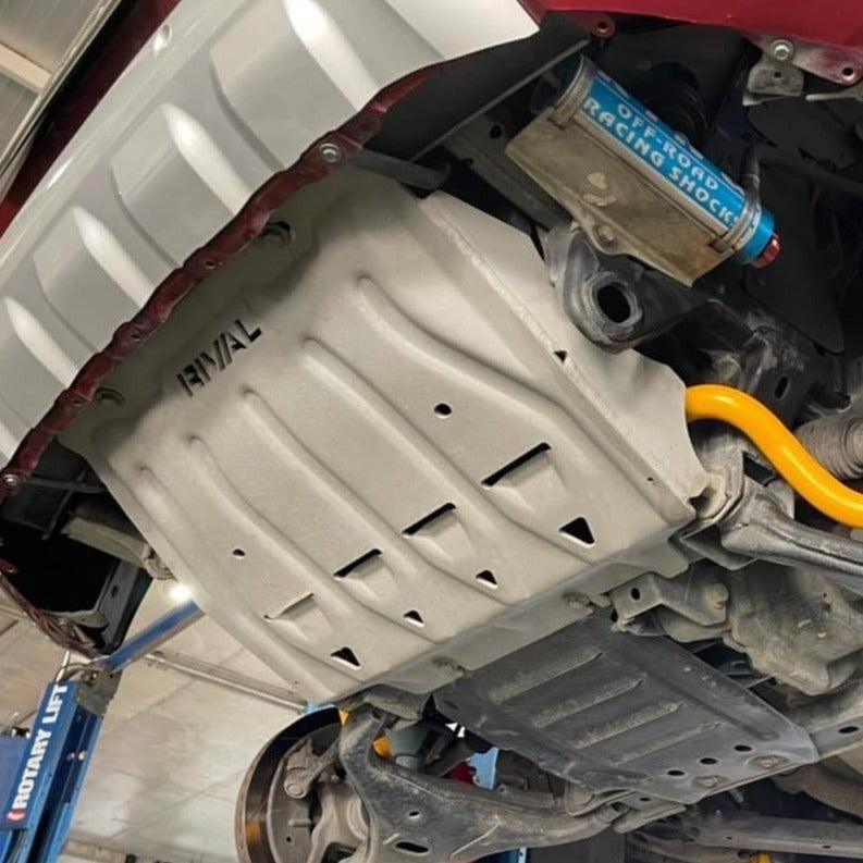Ford Ranger (2015-2022) Aluminium Radiator Underbody Armour Ford Ranger PX1 PX2 PX3 / Everest 2015-2022 / Mazda BT-50 2011-2020 - Image 2
