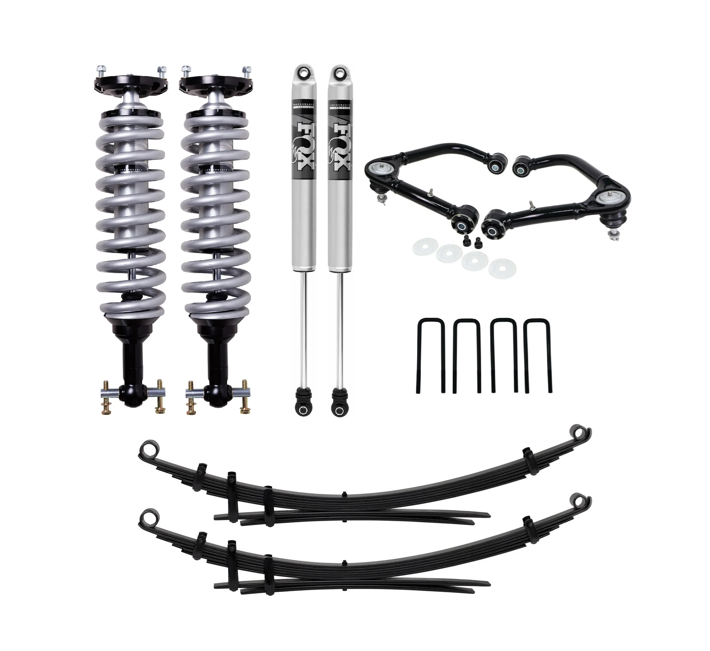 GMC Sierra 1500 (2019-2026) 1500 Lift Kit with FOX 2.5 Performance Shocks Front 3.5″ Lift Rear 1.5″ (Copy)