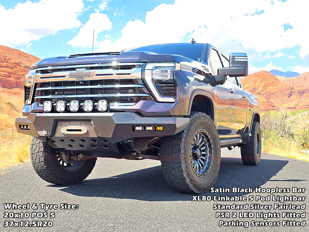 Chevrolet Silverado (2024+) 2500-3500 Khaos Hoopless Bumper - Image 12