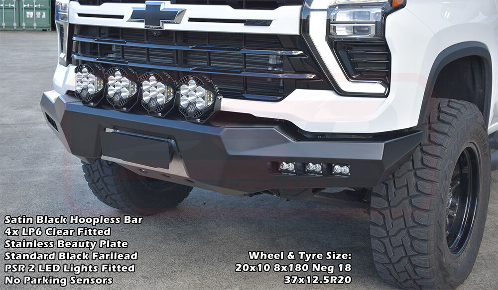 Chevrolet Silverado (2024+) 2500-3500 Khaos Hoopless Bumper - Image 5
