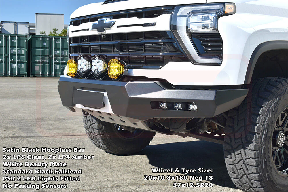 Chevrolet Silverado (2024+) 2500-3500 Khaos Hoopless Bumper - Image 6