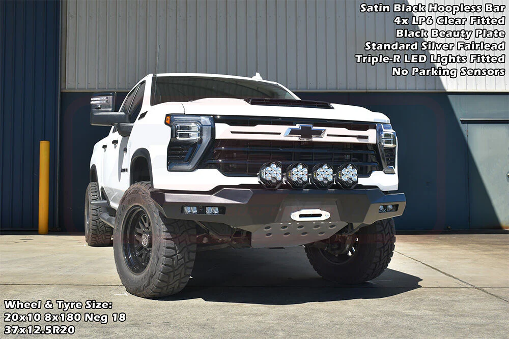Chevrolet Silverado (2024+) 2500-3500 Khaos Hoopless Bumper - Image 7