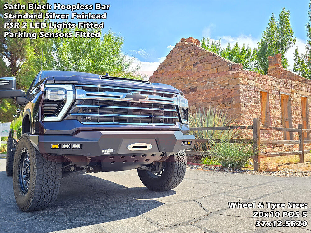 Chevrolet Silverado (2024+) 2500-3500 Khaos Hoopless Bumper - Image 8