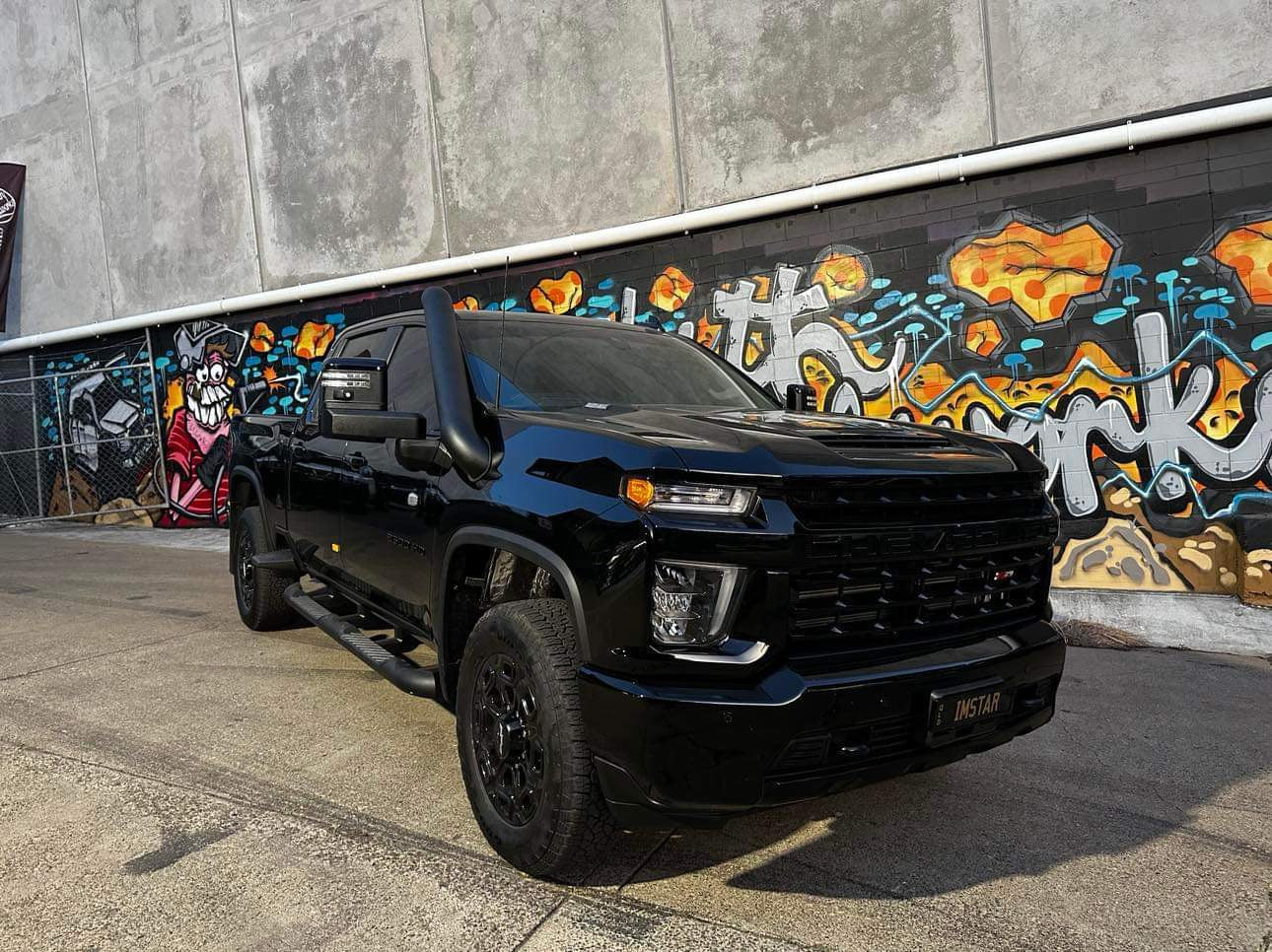 Chevrolet Silverado (2019-2024) 2500 5" Stainless Steel Snorkel and Airbox Kit Meredith Metalworks - Image 2