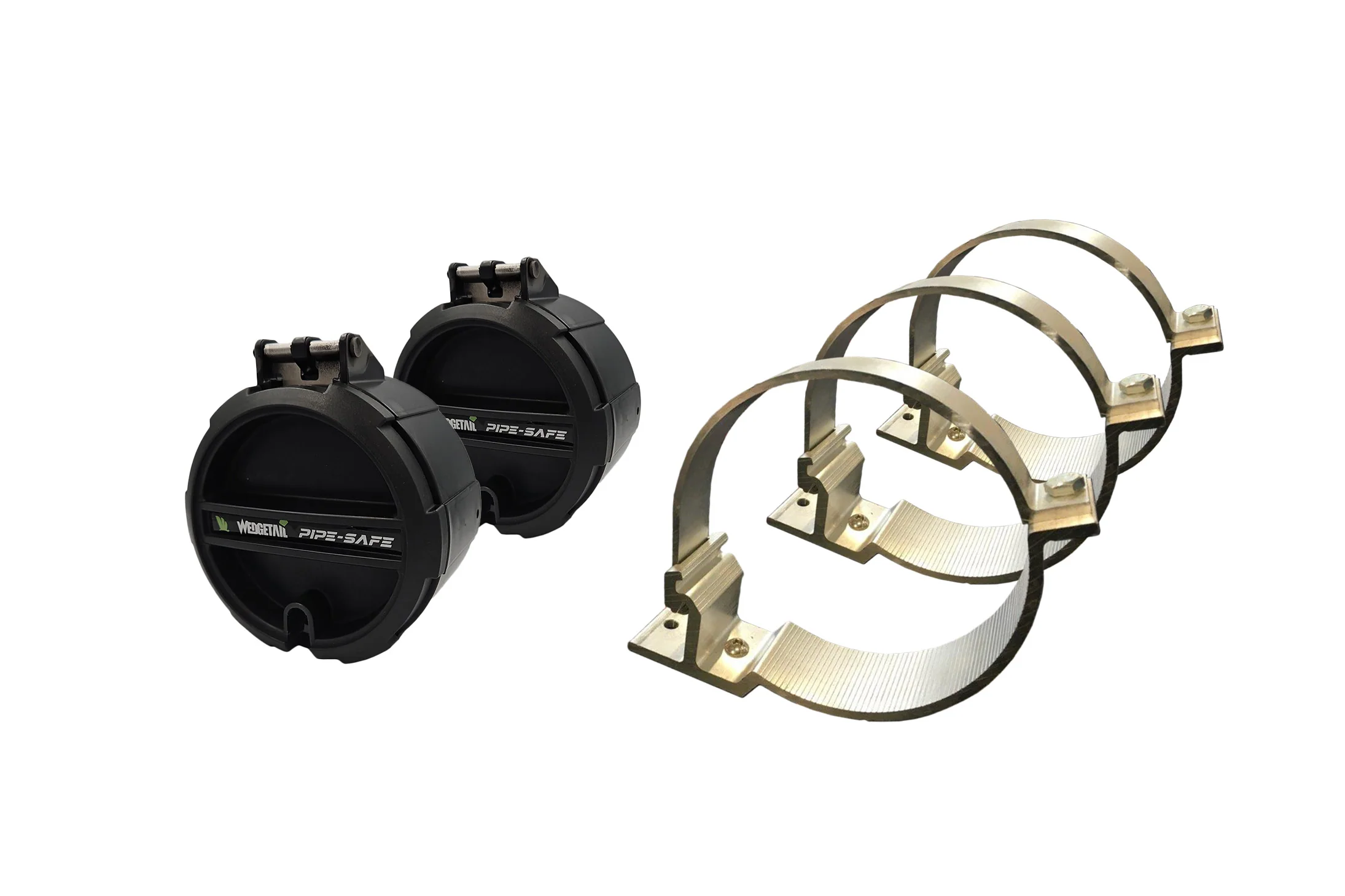 Commercial Max/Oval Steel Accessory 100mm Conduit Carrier With Caps And 3 Brackets Wedgetail - Image 4