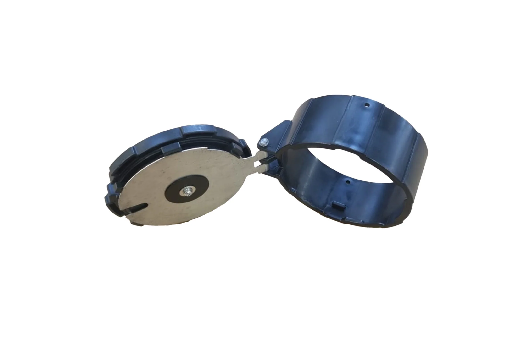 Commercial Max/Oval Steel Accessory 150mm Conduit End Cap Wedgetail - Image 2