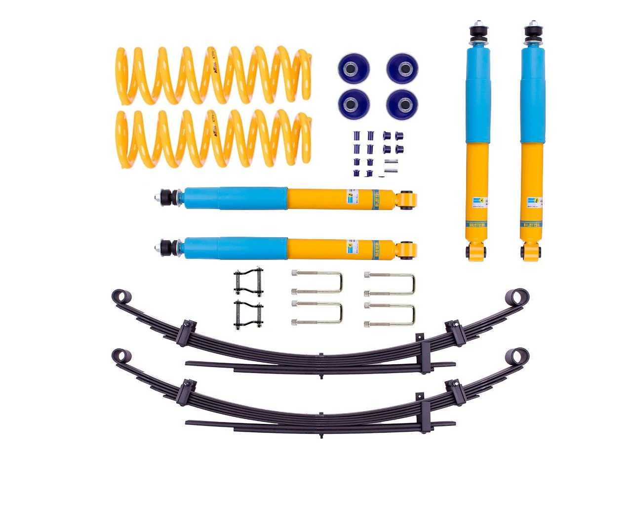 Toyota Landcruiser (2012-2024) 79 Series Dual Cab 50mm suspension lift kit - Bilstein B6