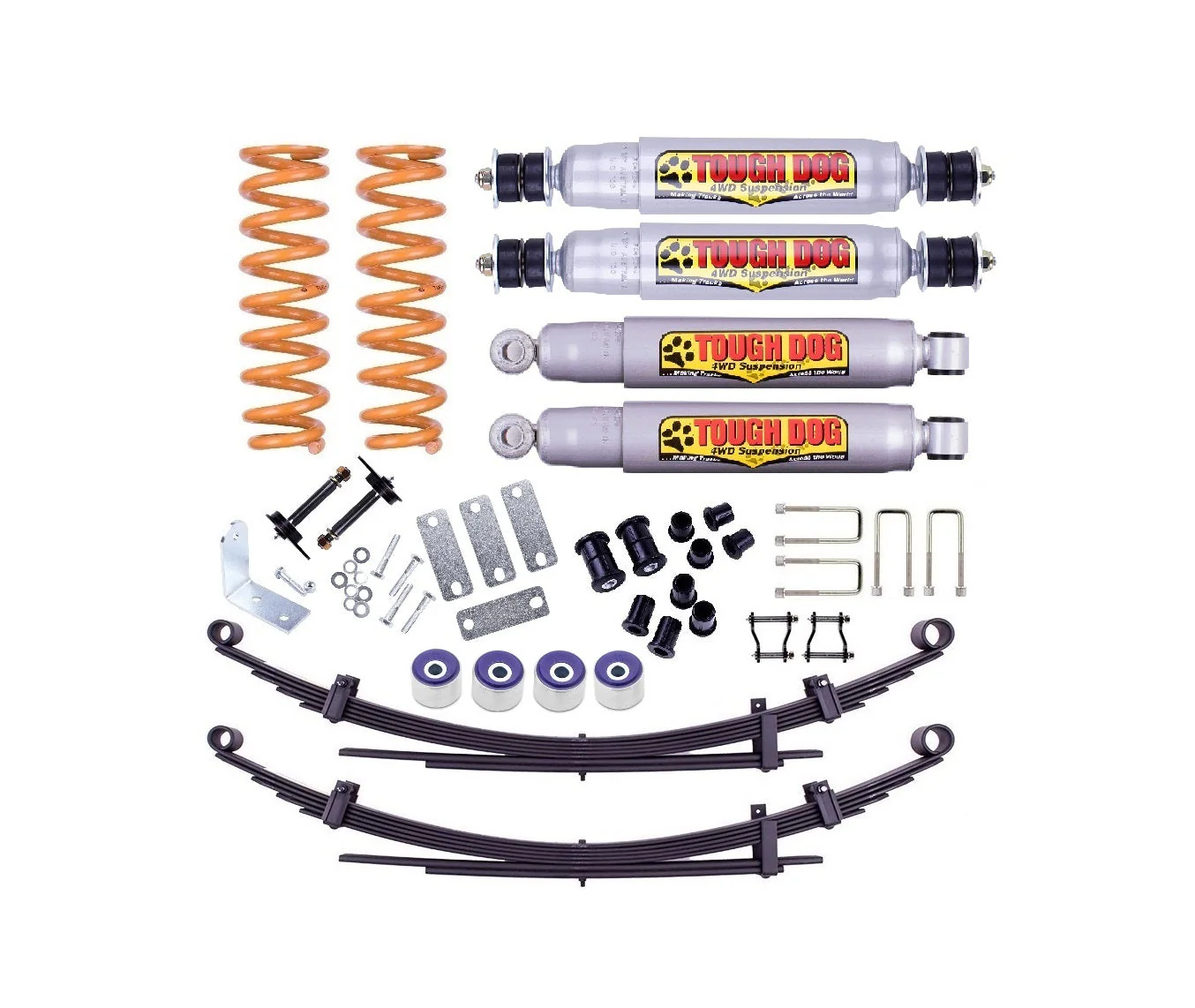 Toyota Landcruiser 76 (2007+) Series 50mm suspension lift kit - Tough Dog BMX