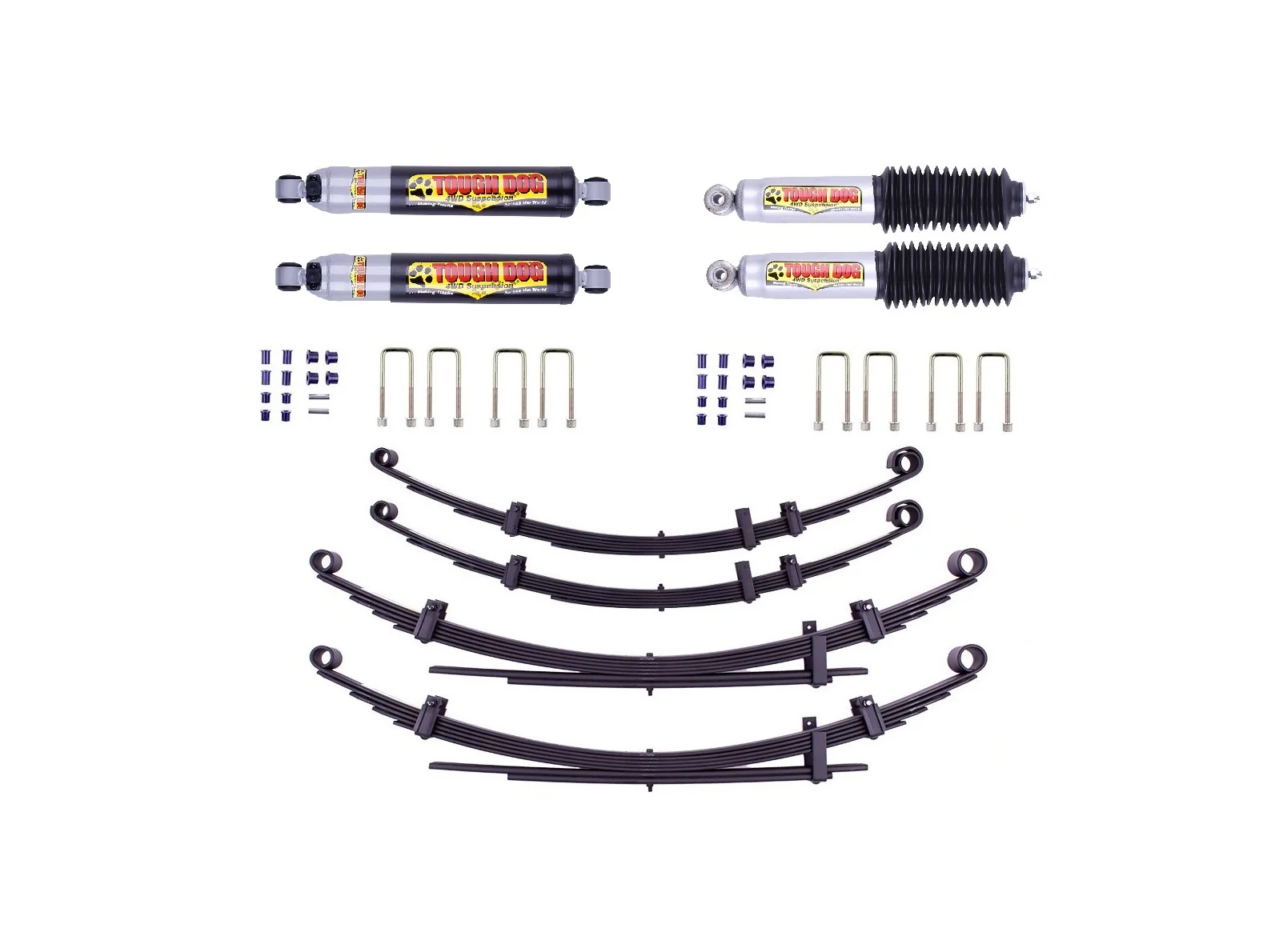 Daihatsu Rocky (6/1984-1993) F70; F75; F80; F85 SWB 40mm Lift Kit With Tough Dog Nitro /Adjustable Shocks