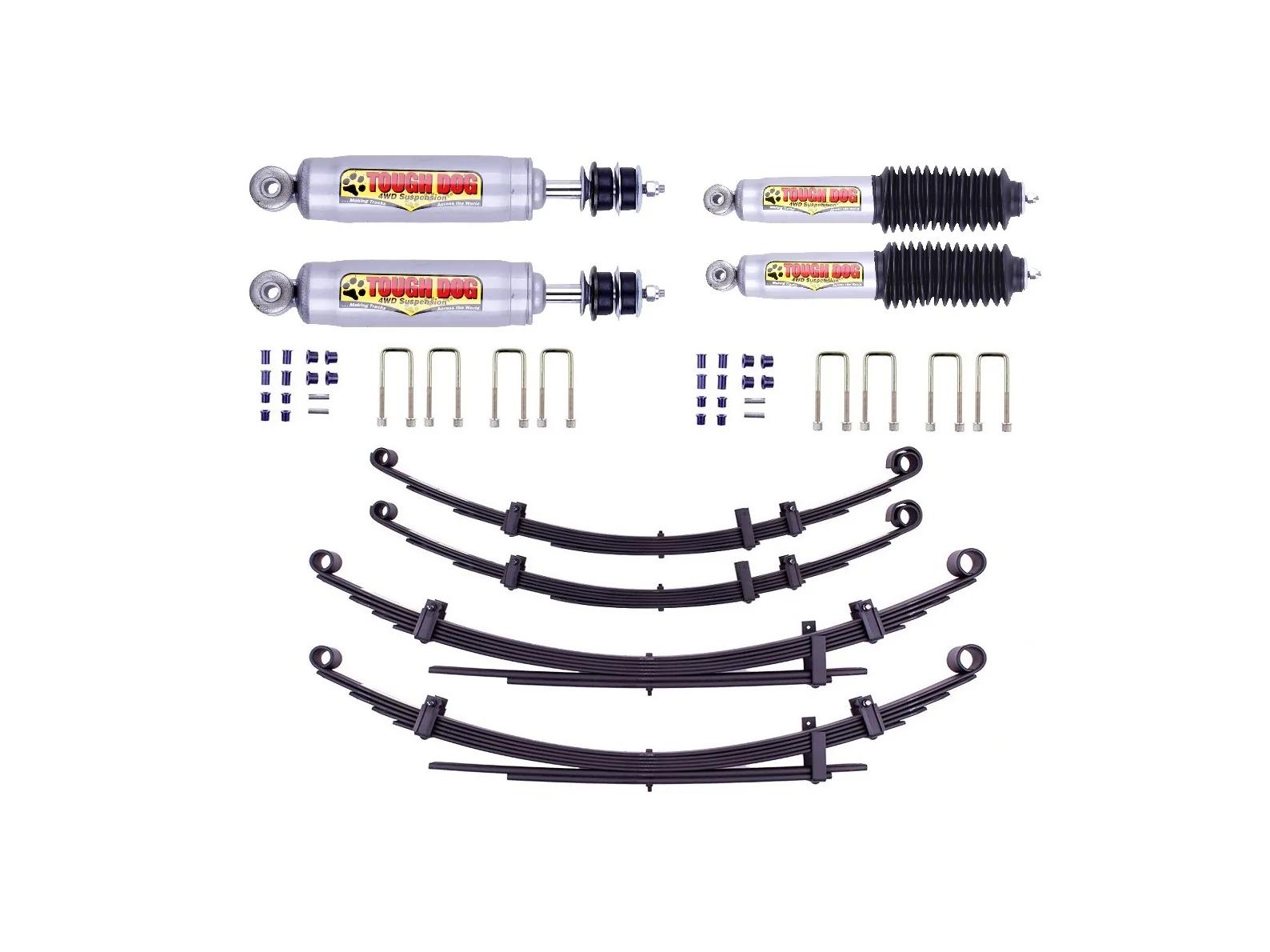 Daihatsu Rocky (6/1984-1993) F70; F75; F80; F85 SWB 40mm Lift Kit With Tough Dog Nitro Gas Shocks