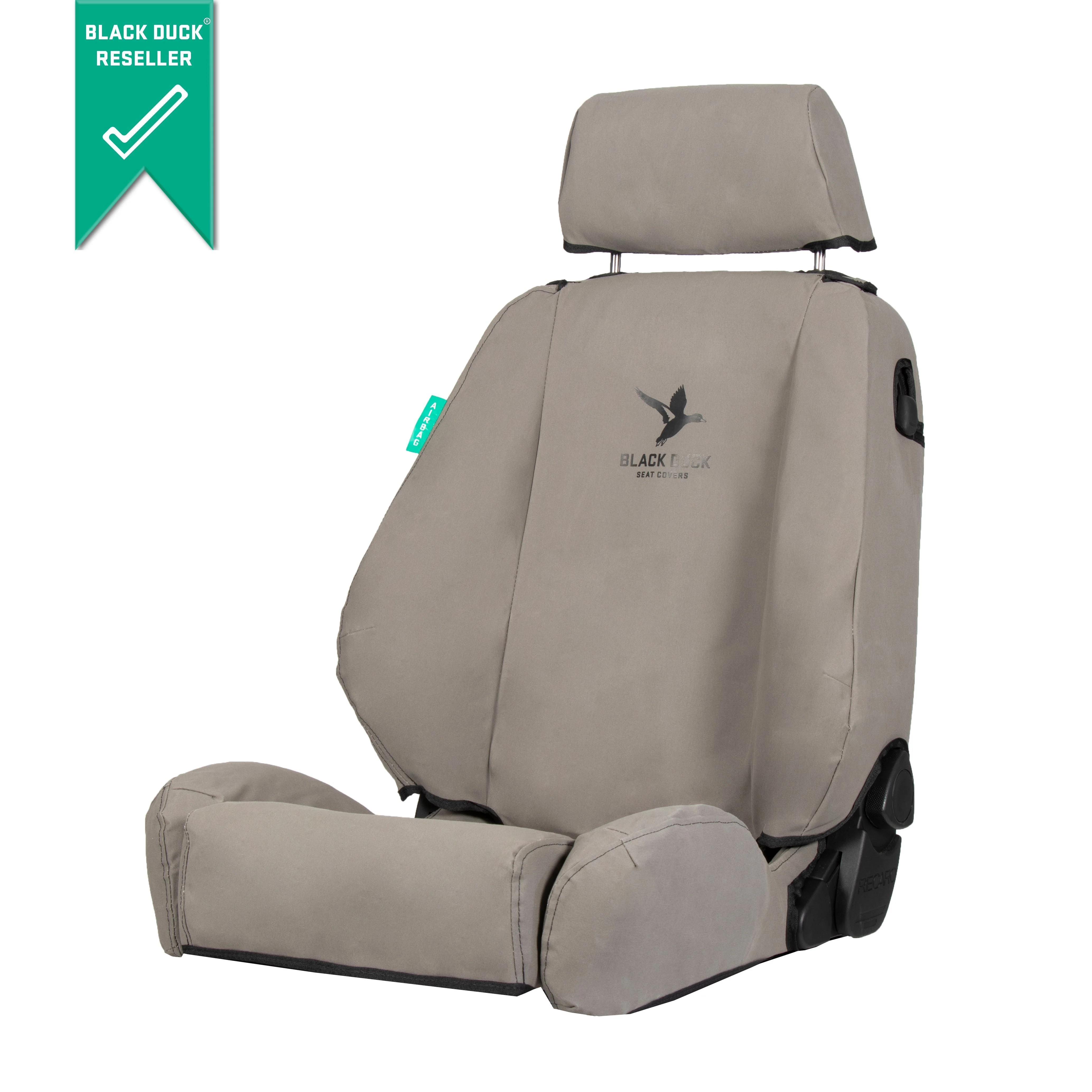 Dodge Ram (2021-2023) Warlock 2 Black Duck® SeatCovers RAM15EX172ABC RAM15EX174 - Image 2