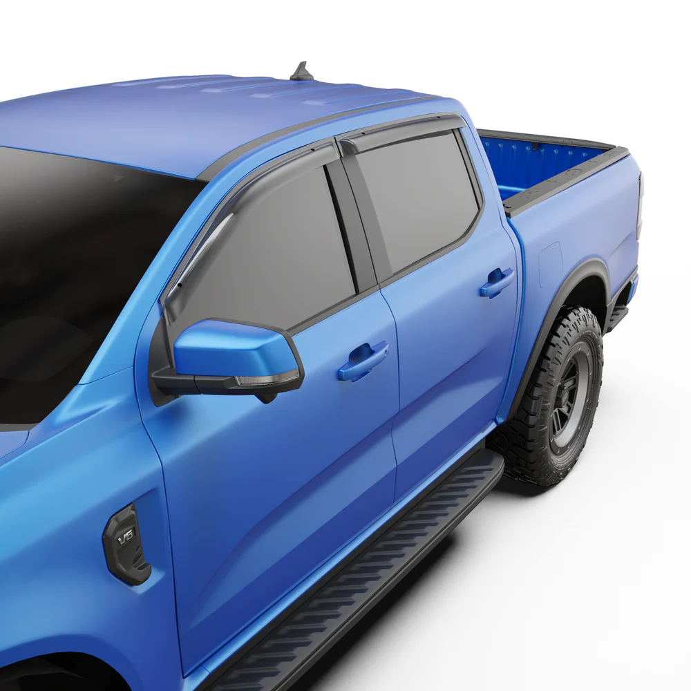 Ford Ranger (2022+) EGR AUTO EGR Slimline Weather Shields - Ford Ranger RA 2022-Onwards - Image 4