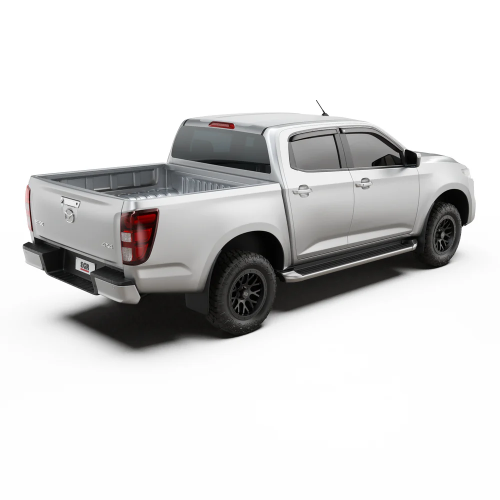 Mazda BT-50 (2021-2025) EGR AUTO EGR Slimline Weather Shields - Mazda BT-50 2020-Onwards - Image 2