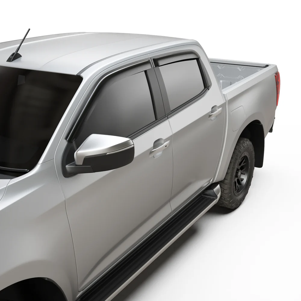 Mazda BT-50 (2021-2025) EGR AUTO EGR Slimline Weather Shields - Mazda BT-50 2020-Onwards - Image 4